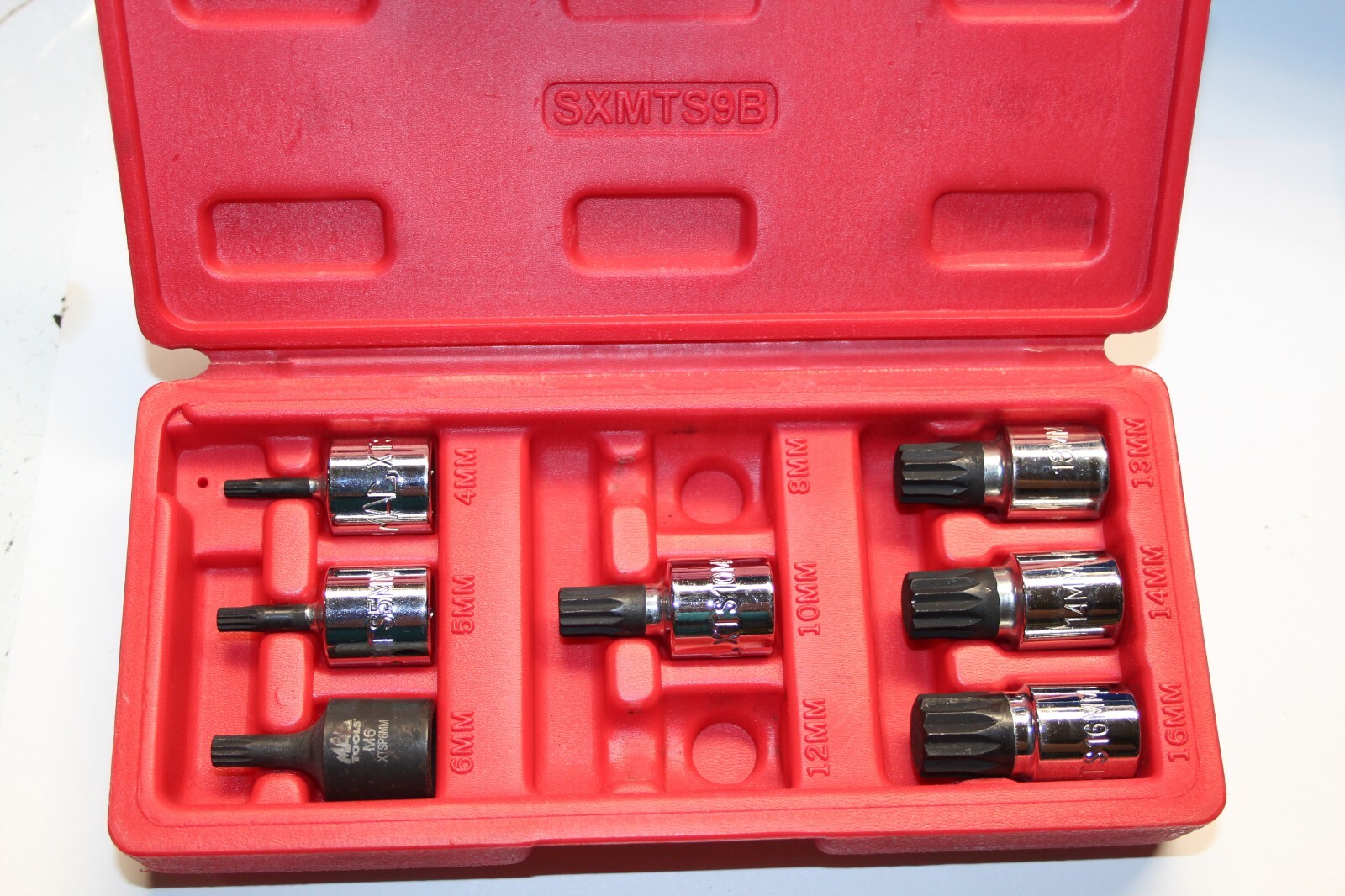 MAC TOOLS SXMTS9B Metric Triple Square Driver Set VW, Mercedes, and BMW USA