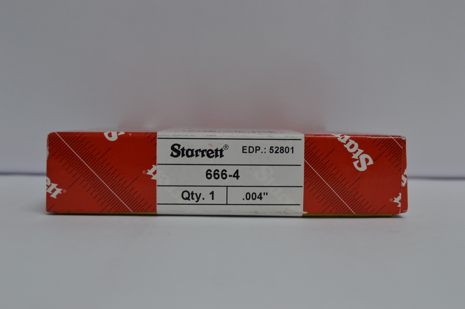 Starrett 666-4 – 0.004″ Steel Feeler/Shim Gauge Stock 1 Roll of 7.6 m 25 ft