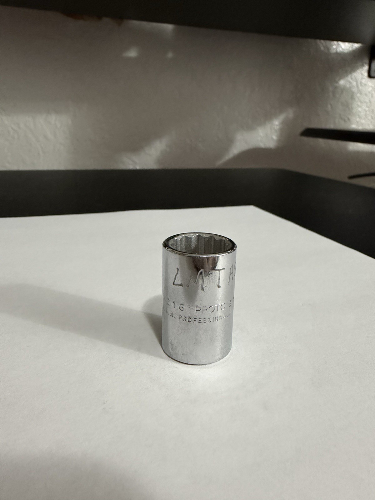 Proto 3/8″ Drive 1/2″ Shallow Socket 5216 12-point