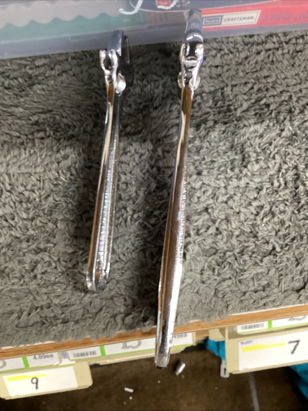 Snap On Underline Logo Adjustable Wrench Set AD8 and AD10 Two Pieces 8” , 10”