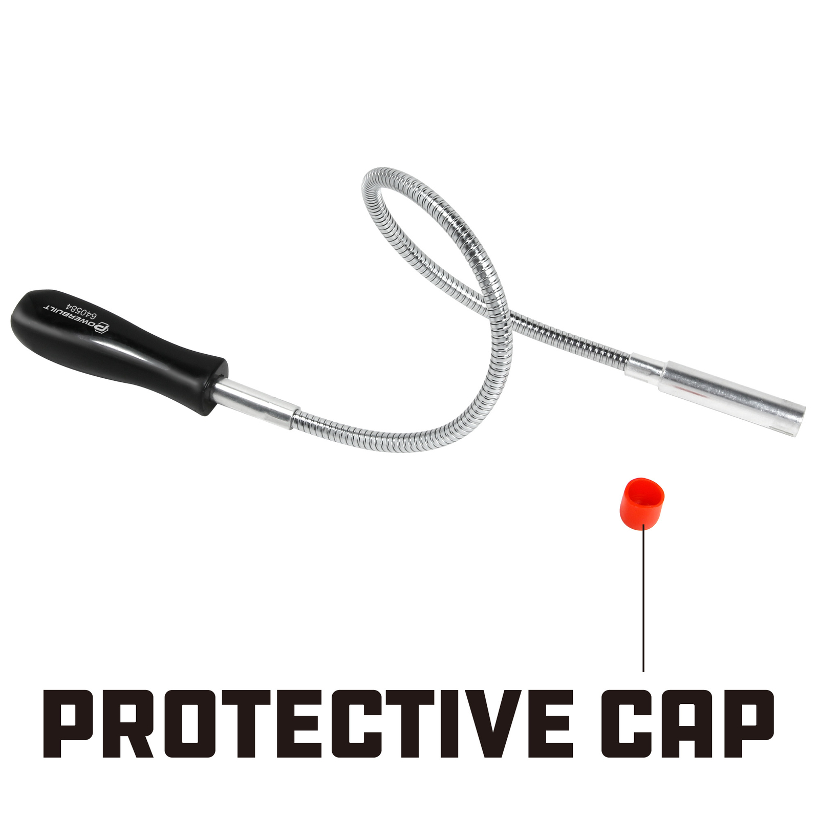 Powerbuilt 4Lb Telescoping Magnetic Grabber Pick Up Tool Reaches 2 Feet – 640584