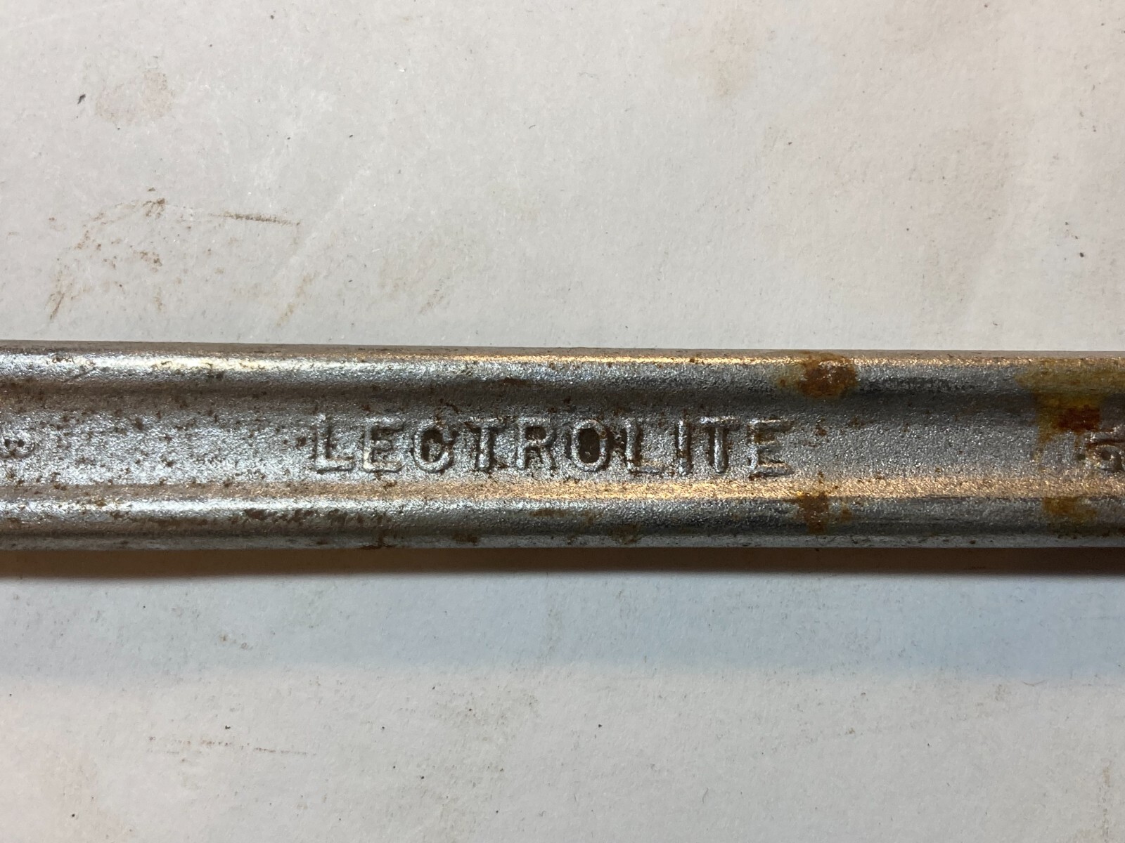 Vintage Tru Fit Lectrolite Combination Wrench 13/16″ & 7/8″ Hand Tools USA