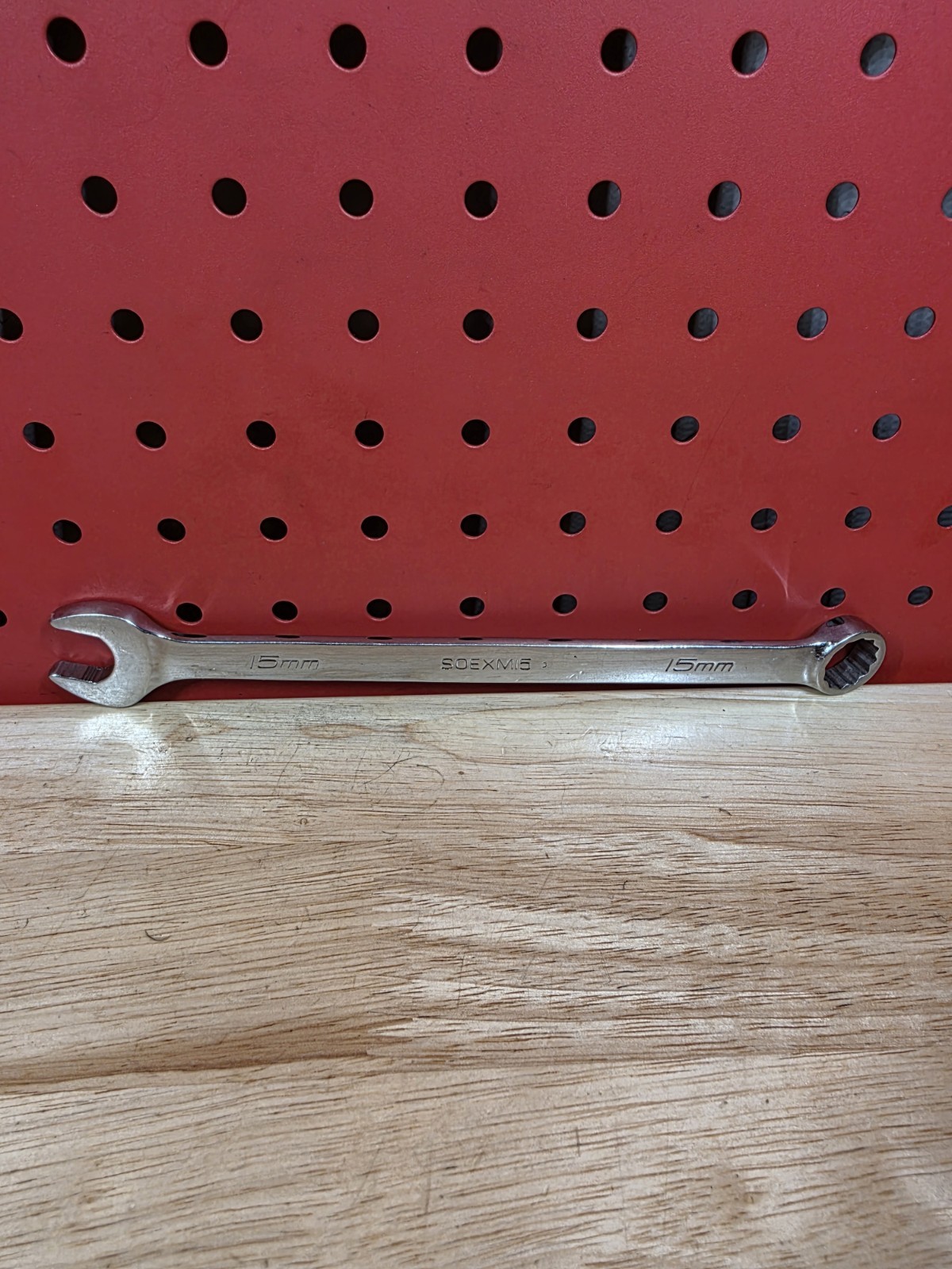 Snap-on Tools SOEXM15 15mm Metric Flank Drive Plus Combination Wrench USA