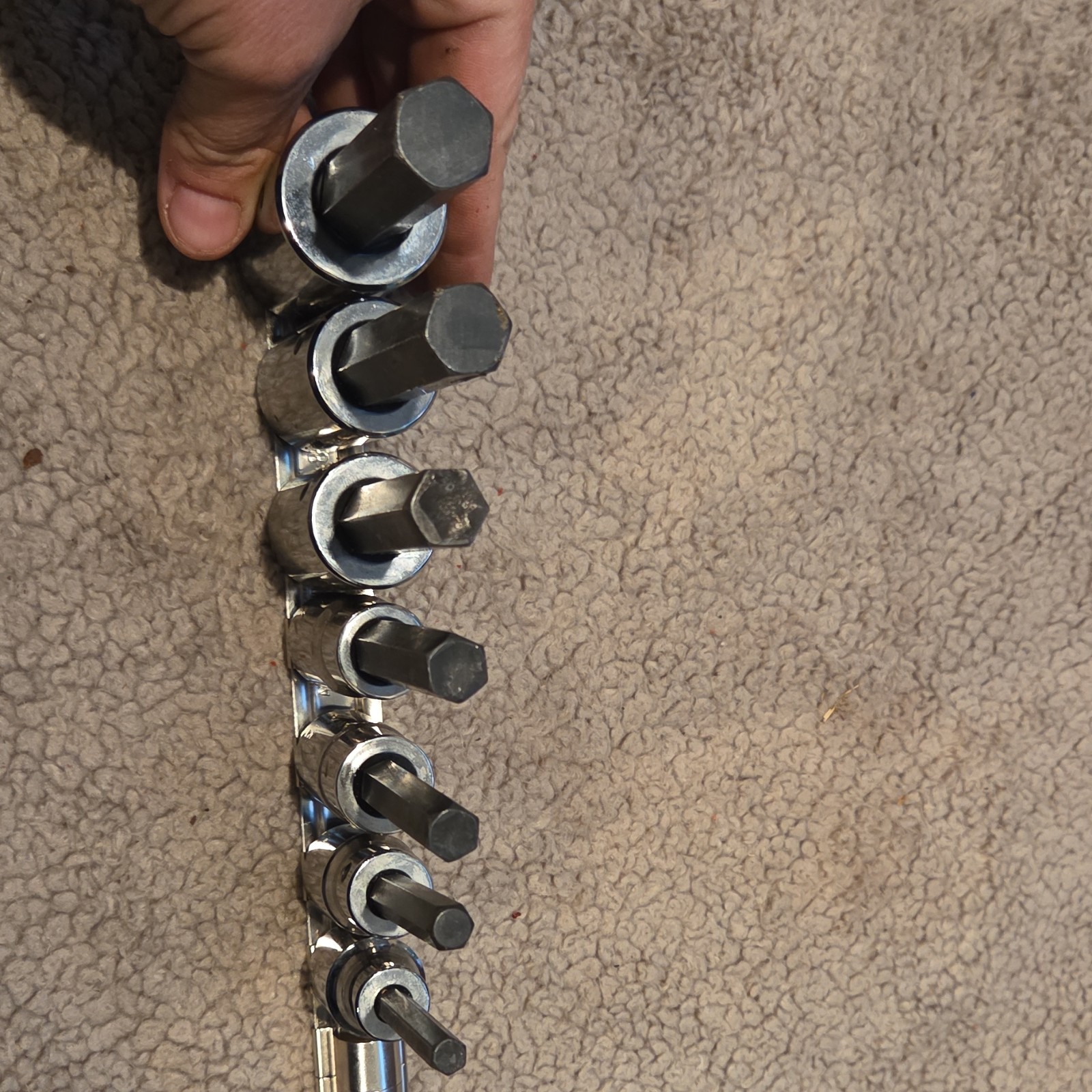 Armstrong Hex Bit Socket Set 7
