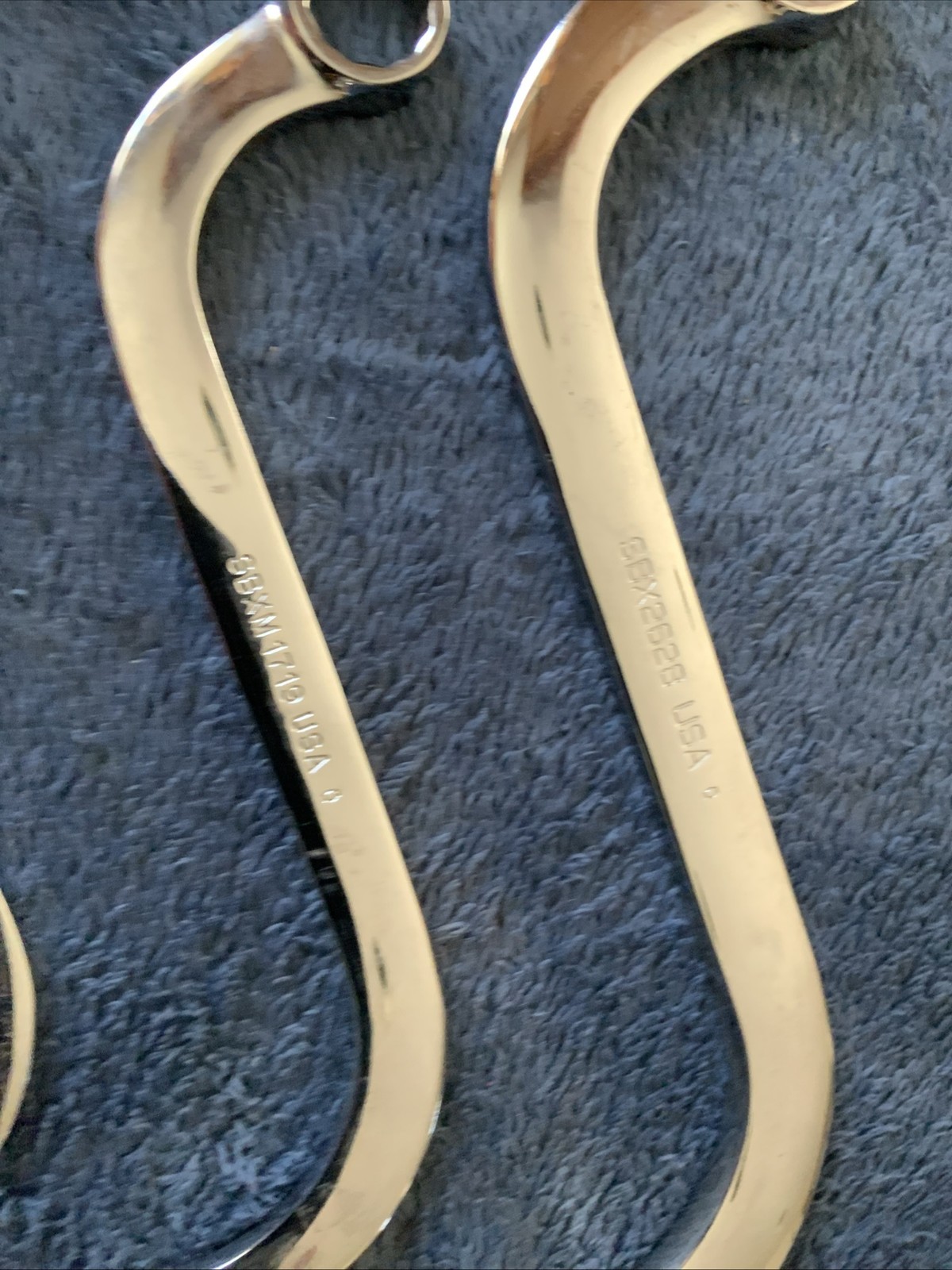 Snap On 3pc S Shaped Wrenches….1 Metric, 2 Are Sae…..see Pics For Sizes…..