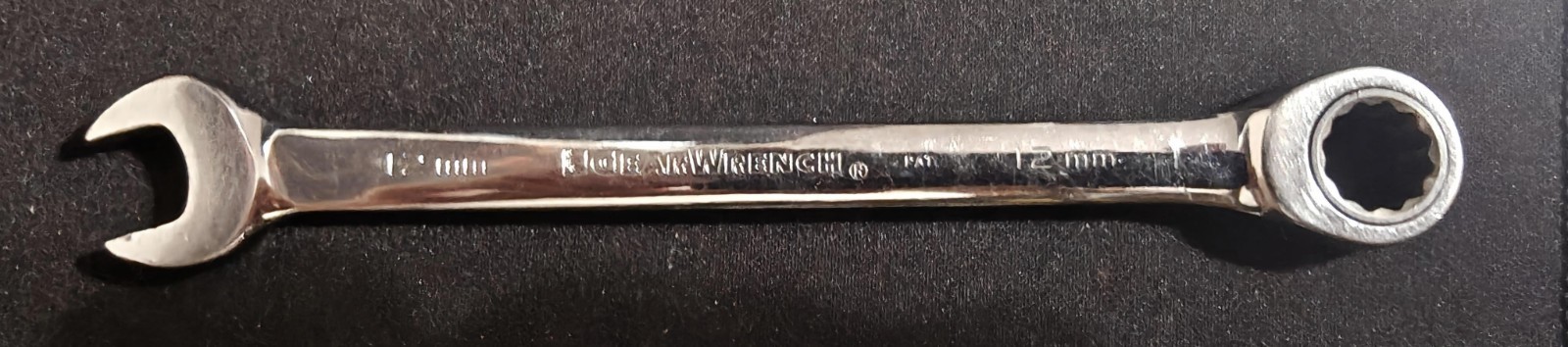 12mm Ratcheting wrench GearWrench 6 11/16 Inches Long GREAT CONDITION!