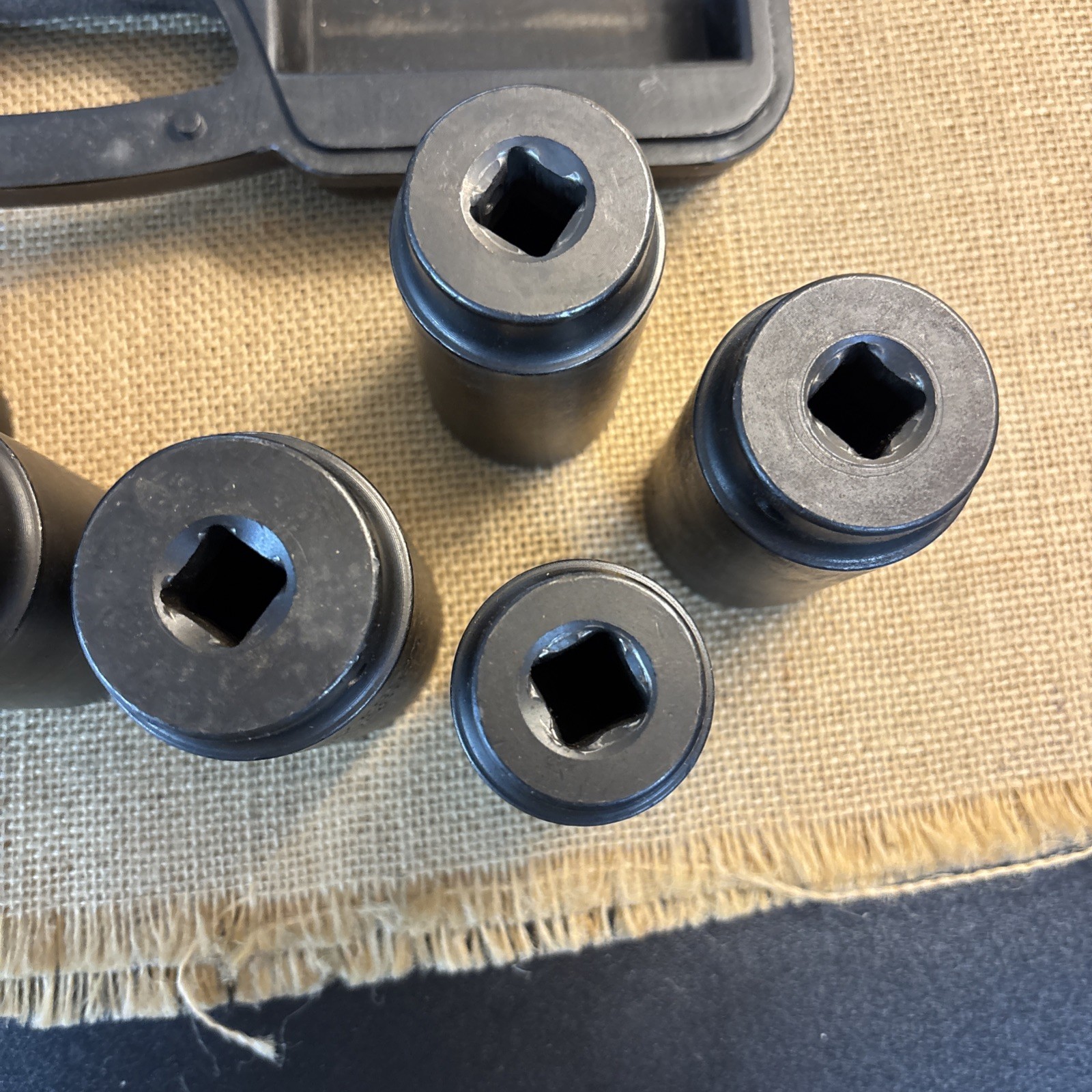 Cornwell Tools 7 Piece Axle Nut Socket Set 29,30,32,34,35,36,38 MM- OW- C4547