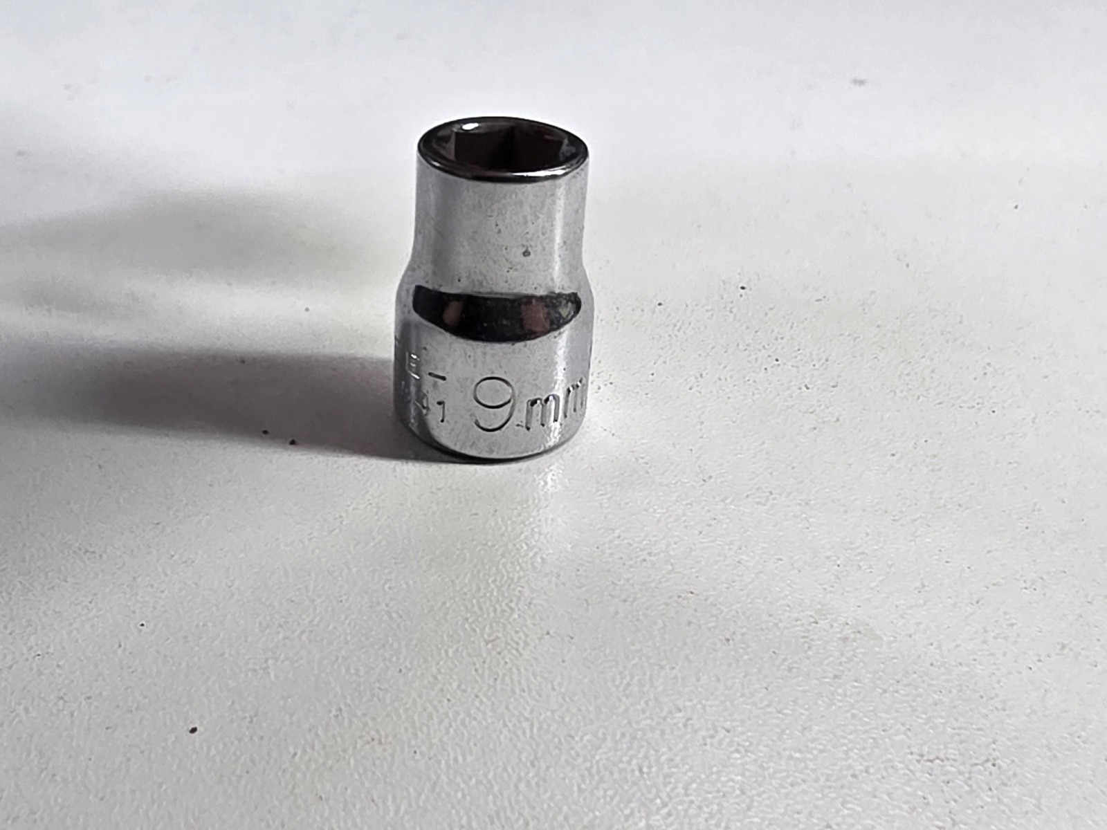 Craftsman USA 9mm 6 Point 3/8″ Drive Shallow Socket 43541 EE