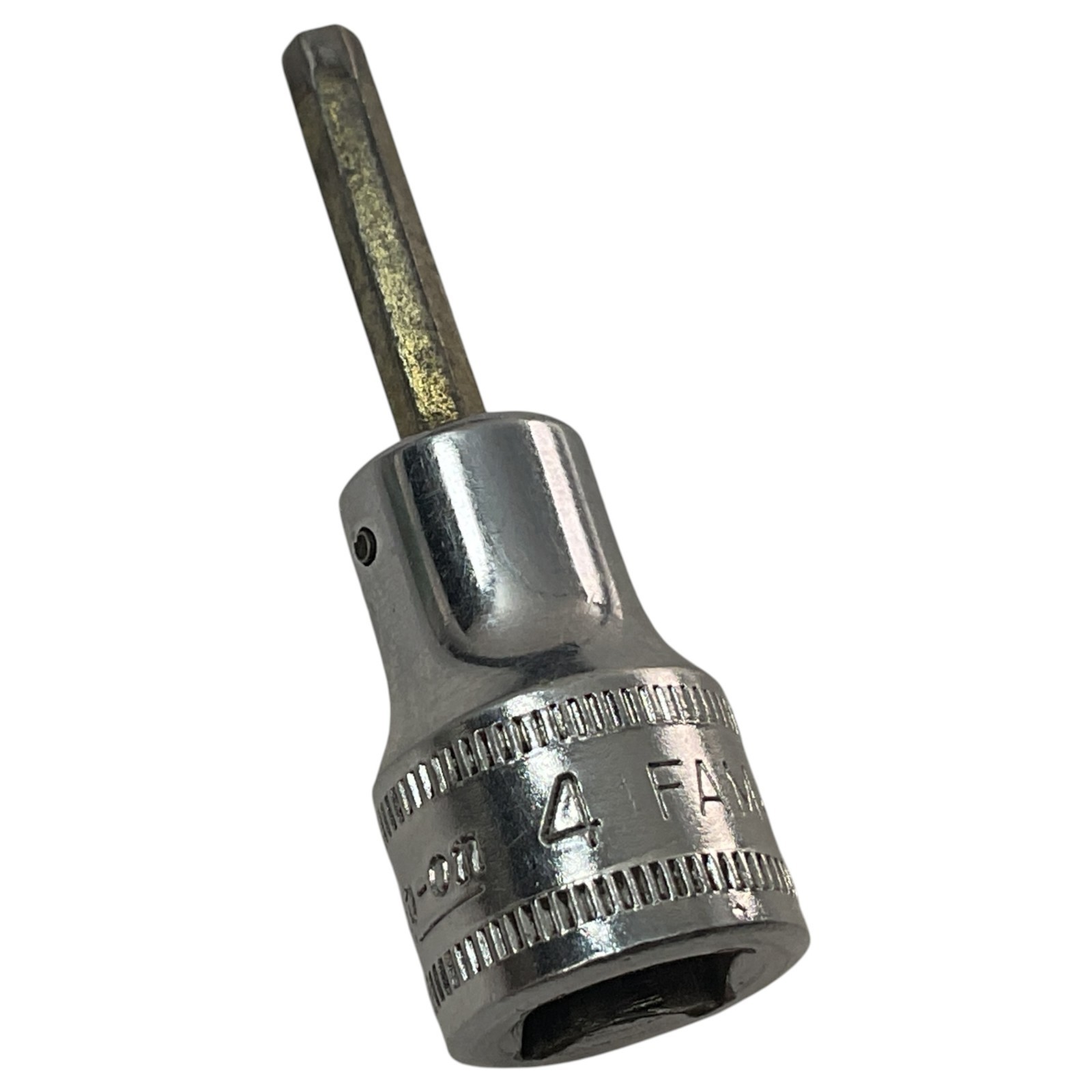 Snap-on Hex Bit Socket 4mm 6 Point 3/8″ Drive FAM4A Sold As Pictured Mechanic