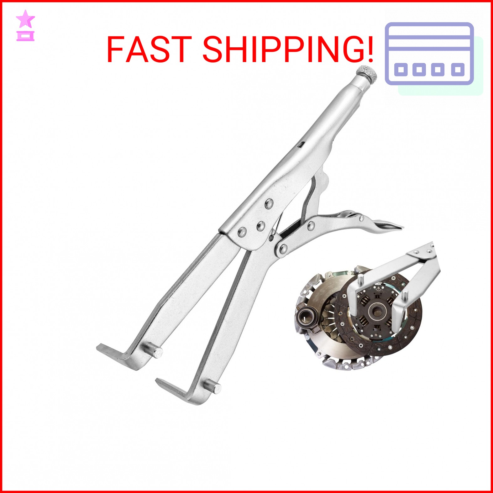 NYXOVA Motorcycle Clutch Flywheel Holding Tool, Clutch Hub Basket Gear Holder To