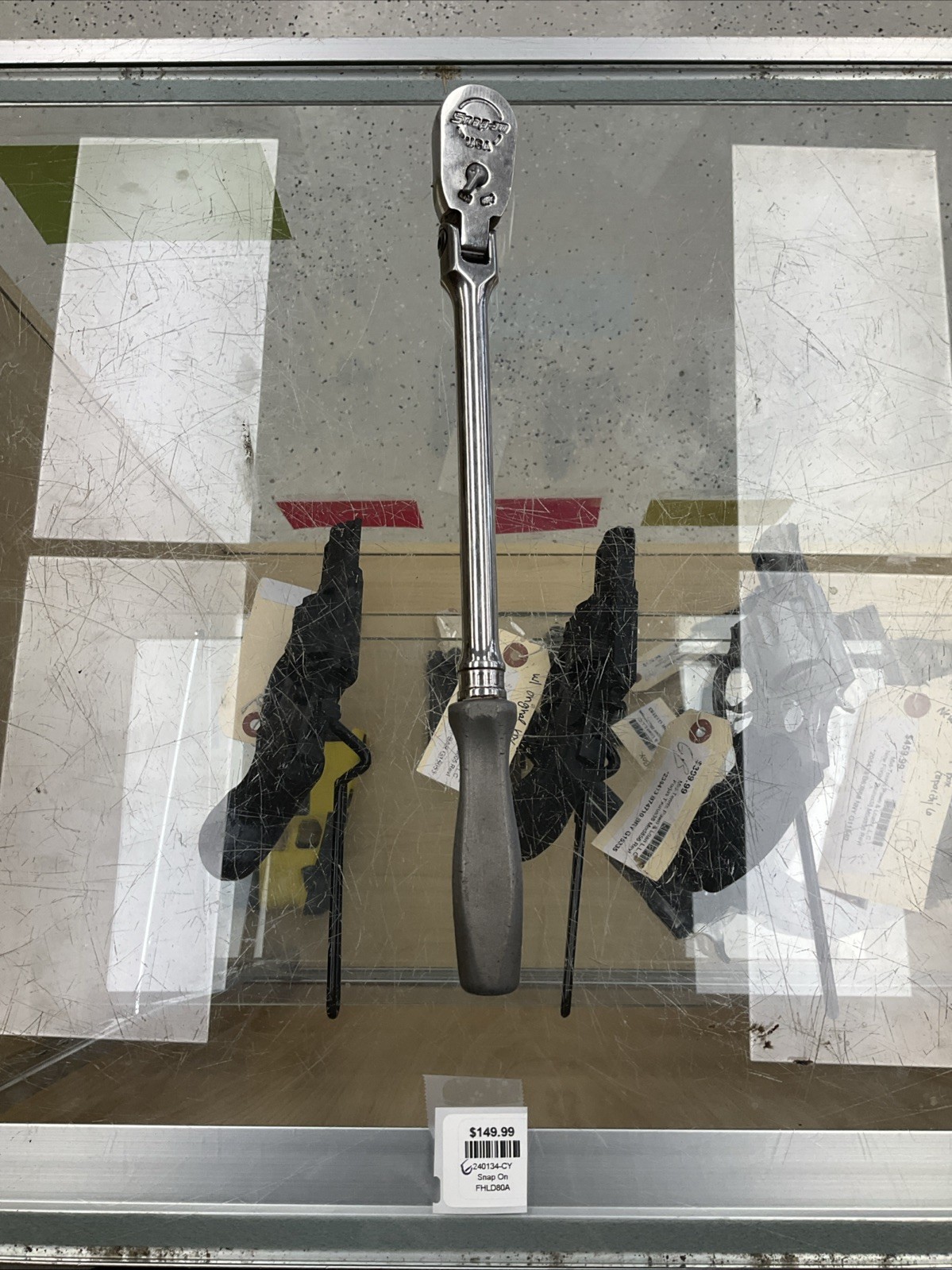 Snap-on™ 3/8″ drive FHLD80A Hard Handled Ratchet Unused 240134