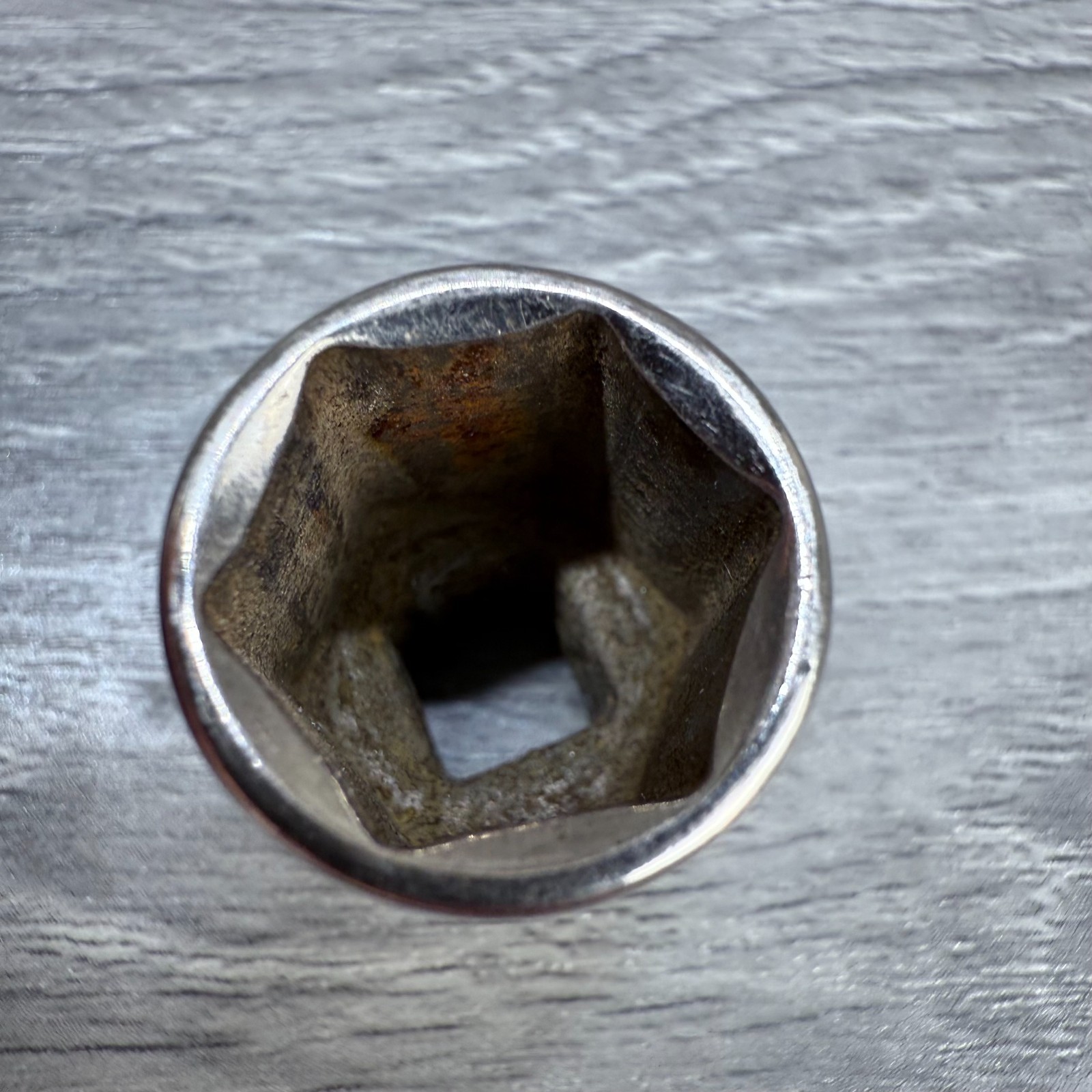 Vtg Craftsman 1/2 Standard Socket SAE 6 Point 1/4″ Drive #43499 G USA