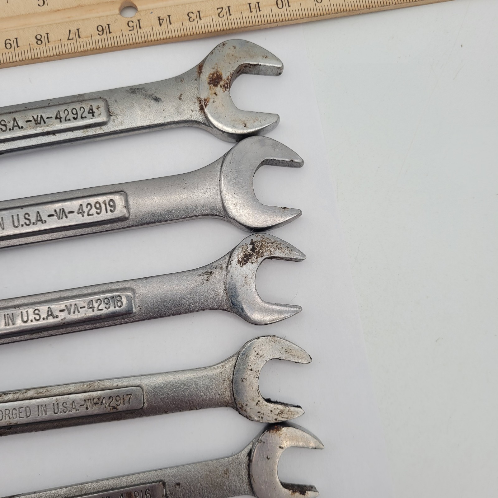 CRAFTSMAN USA Metric 12pt Combination 10pc Wrench Set 6mm to 16mm -V^- VV Lot