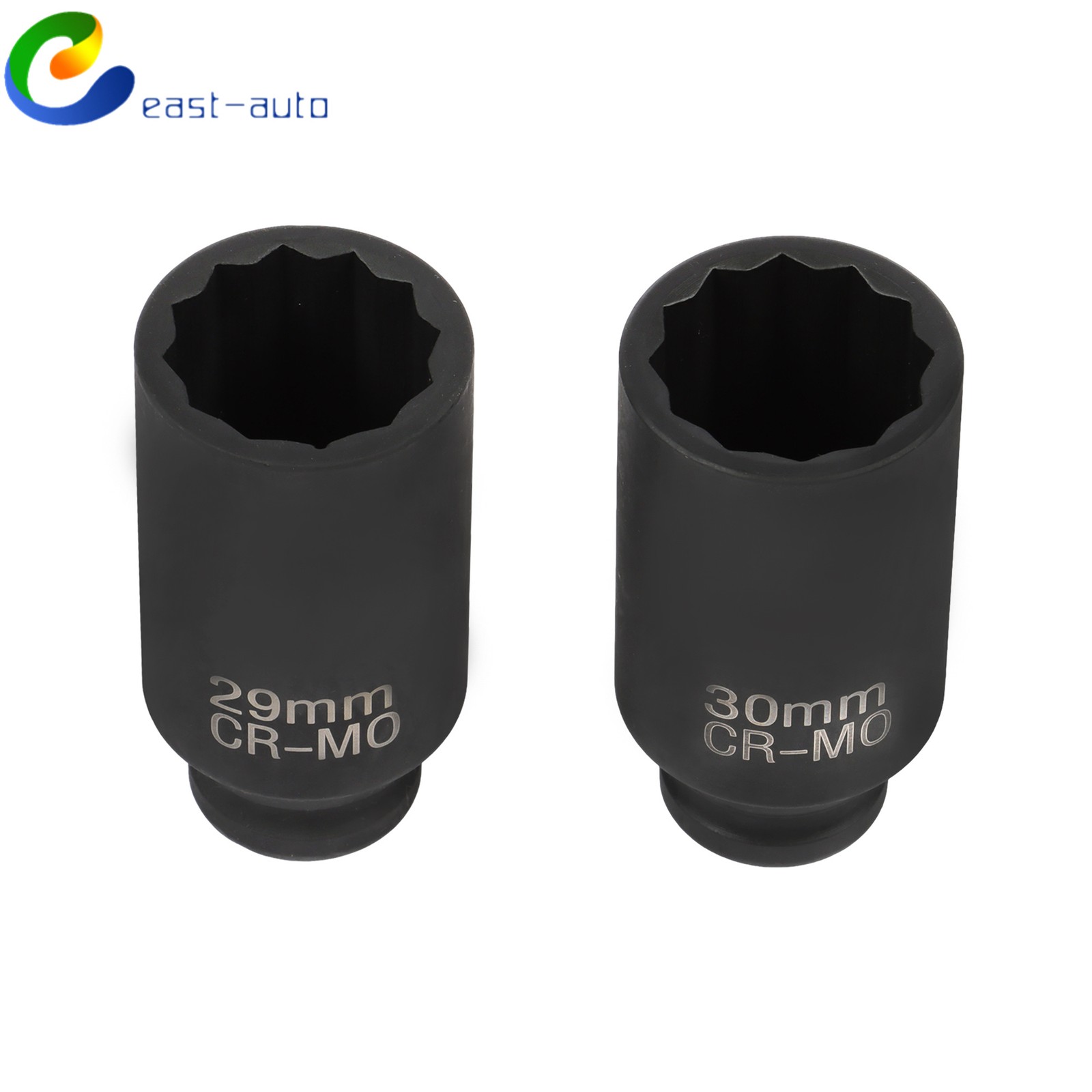8Pc 12 Point Axle Nut Socket Set 1/2″ Drive For Toyota BMW Mercedes-Benz 29-39mm
