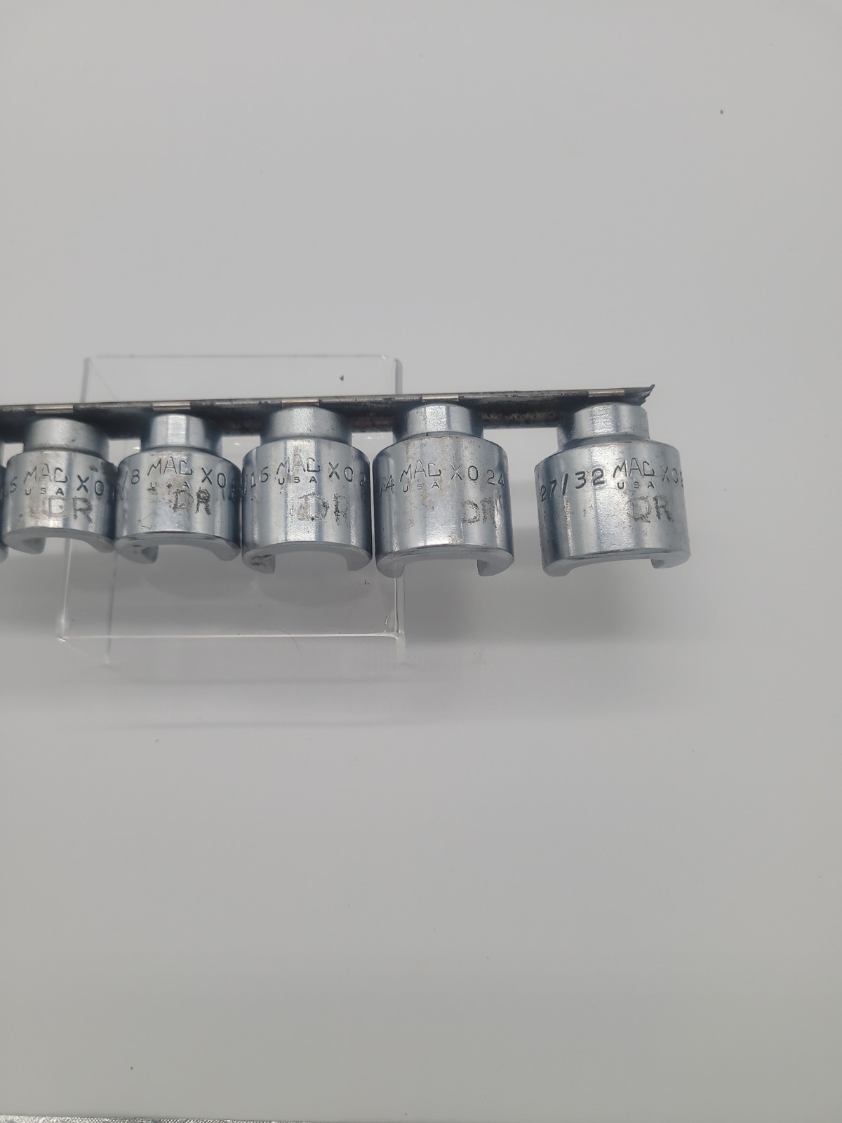 MAC TOOLS SX07 7 Piece Weatherhead Socket Set 3/8 Drive Made In USA