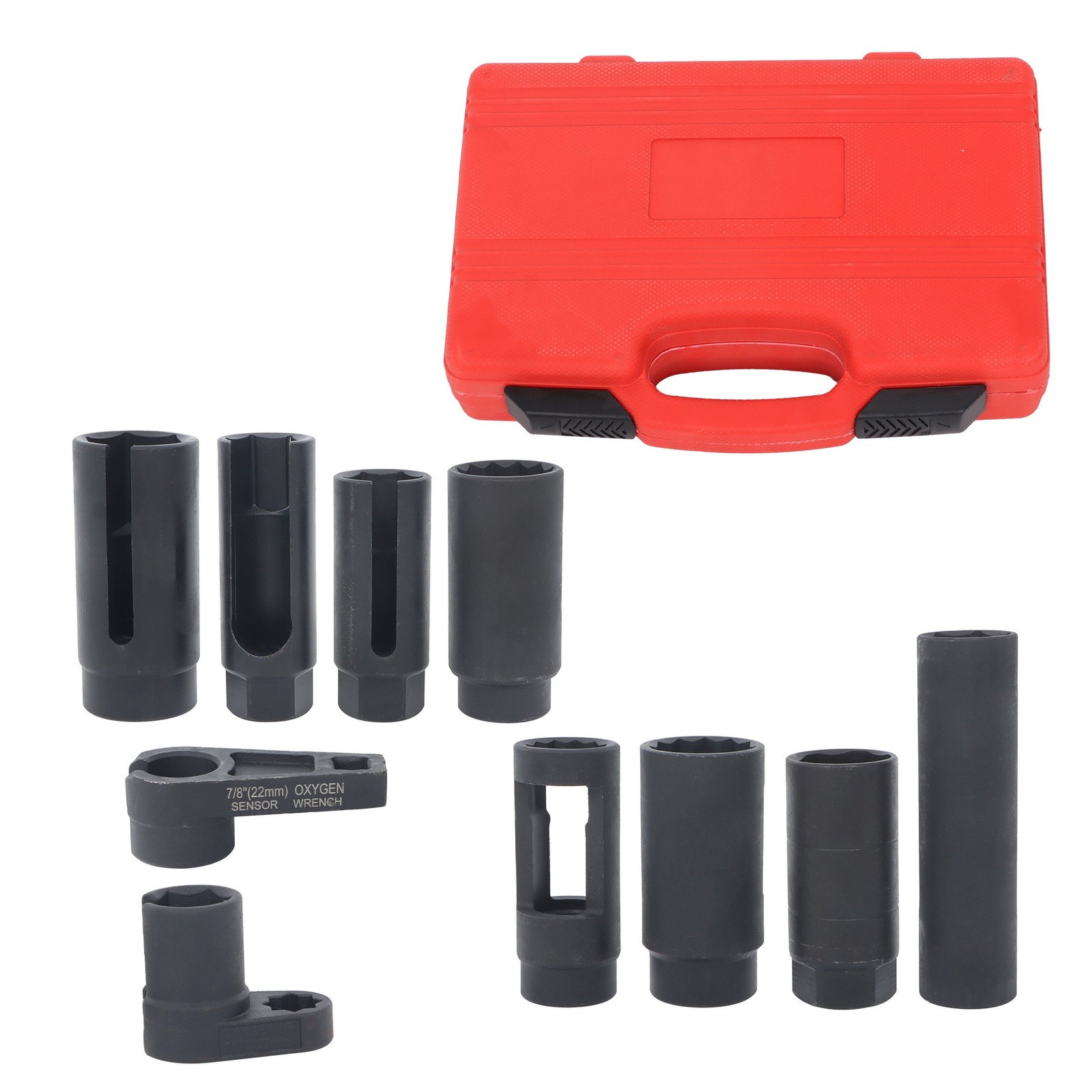 10Pcs O2 Oxygen Sensor and Oil Pressure Sending Unit Removal Socket Tool Set