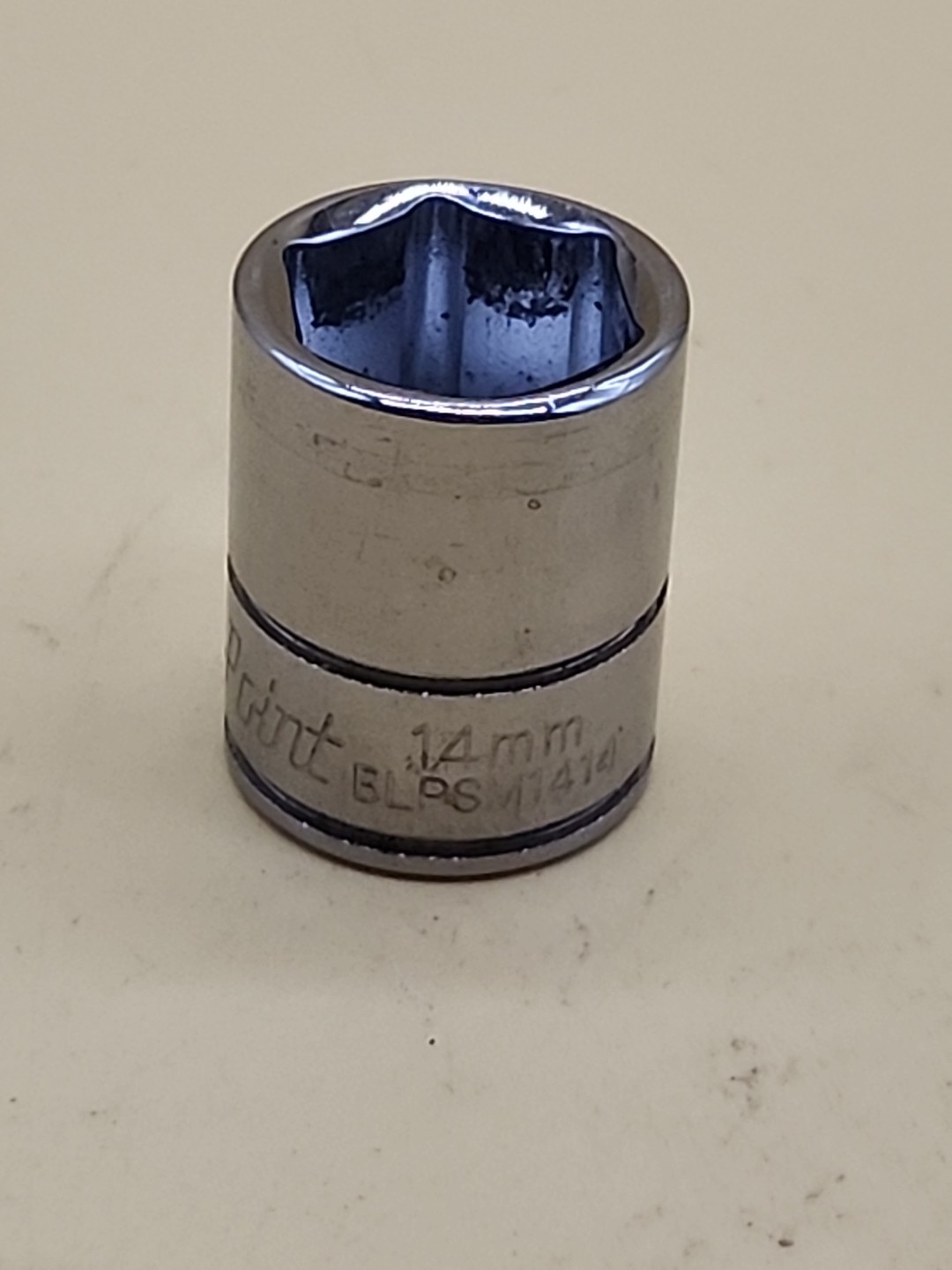 Blue-Point Tools BLPSM1414, 1/4″ Dr 14mm SOCKET SHALLOW, 6Pt USA