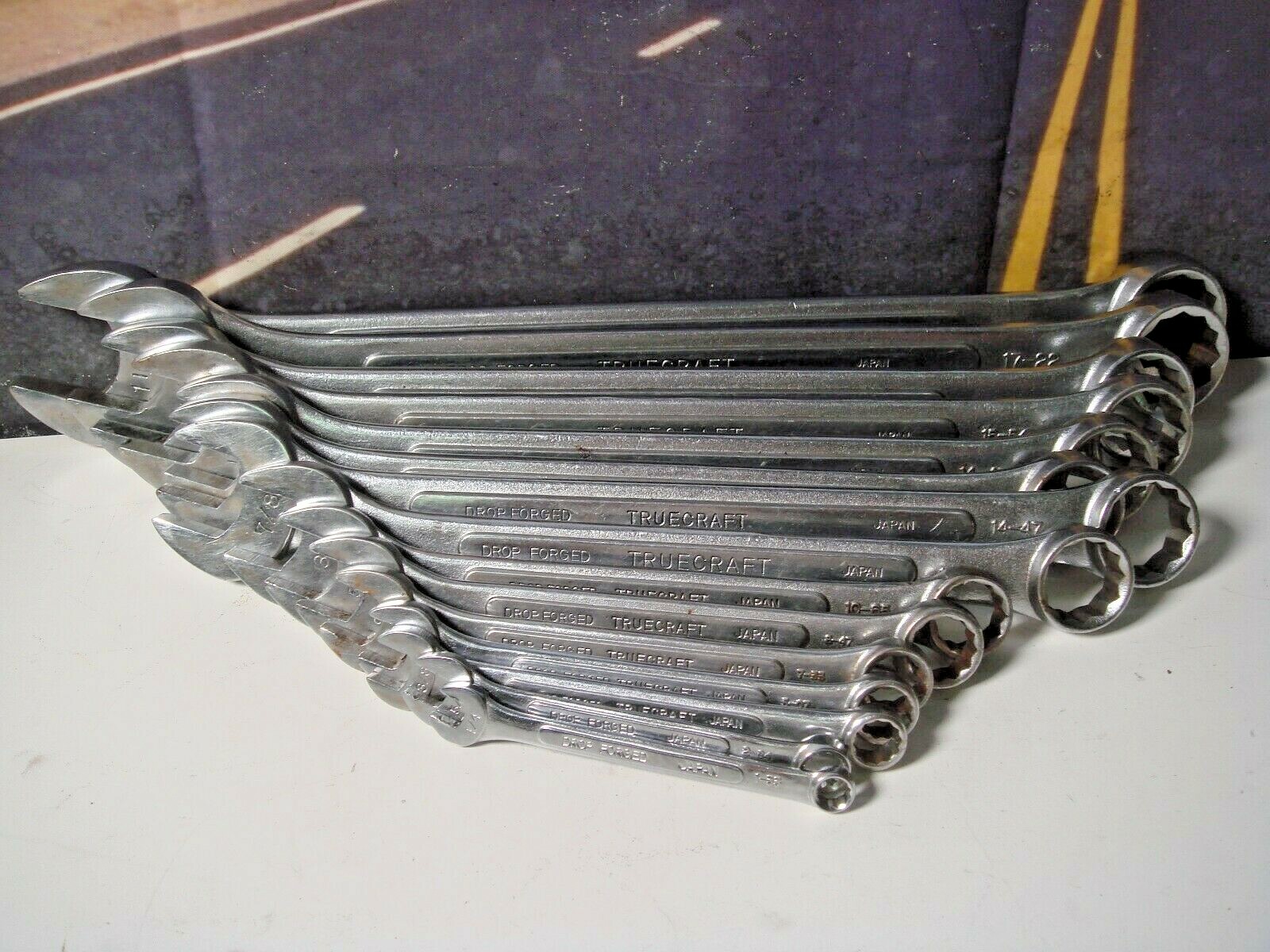 Open End 12 Point Box Wrenches 15 Piece Long 1/4″ to 1-1/8″ Drop Forged Japan M6