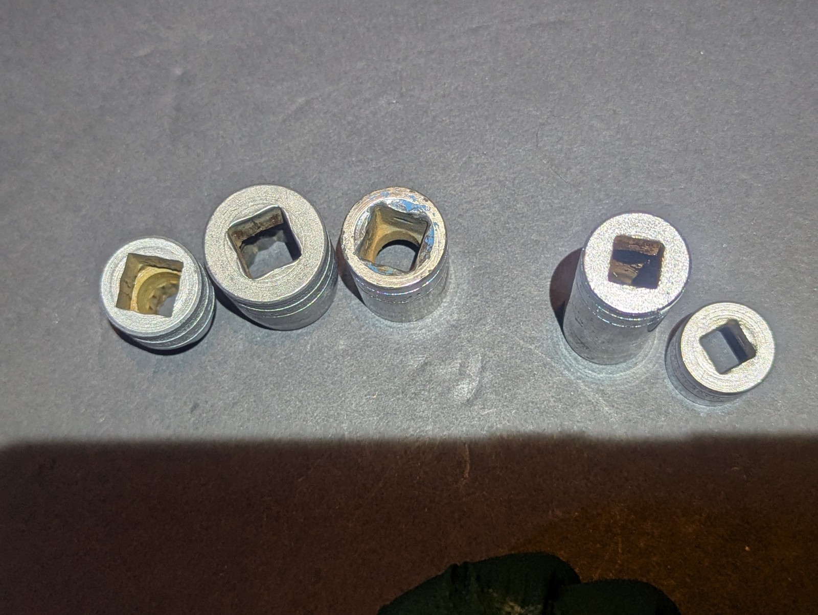 lot of 5 s-k wayne Sockets 1/2dr 16pt 7/16 11/16 3/4 And 3/8dr 5/8 6 And 16 Pt