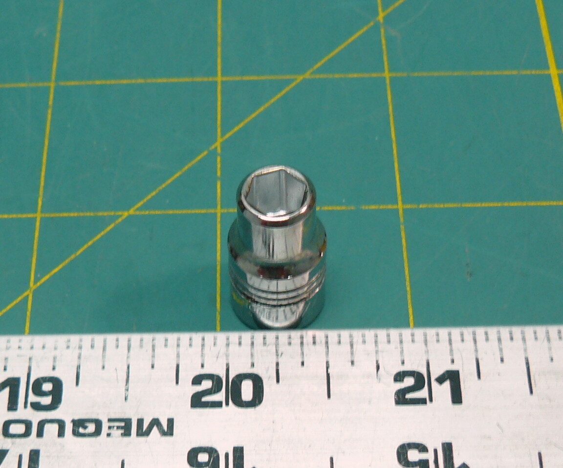 Armstrong 1/4″ 6-Point Socket 1/4″-Drive P/N 10-008 MADE IN USA