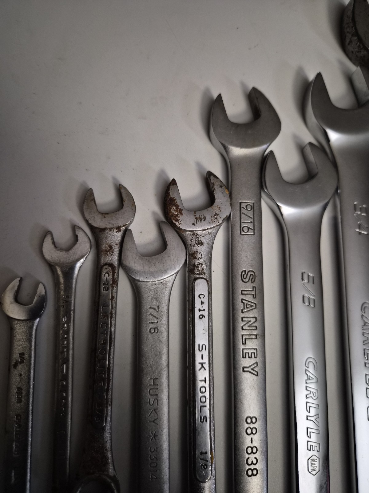 Wrench Bundle Various Brands SAE Sizes 1/4 – 1″