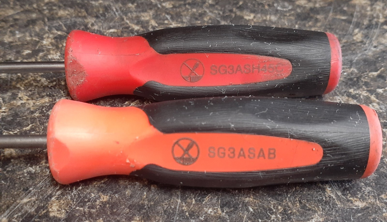 (RI4) Snap-On Tools 9 Piece Screwdriver / Torx Set SGDP301B / SGDT310B