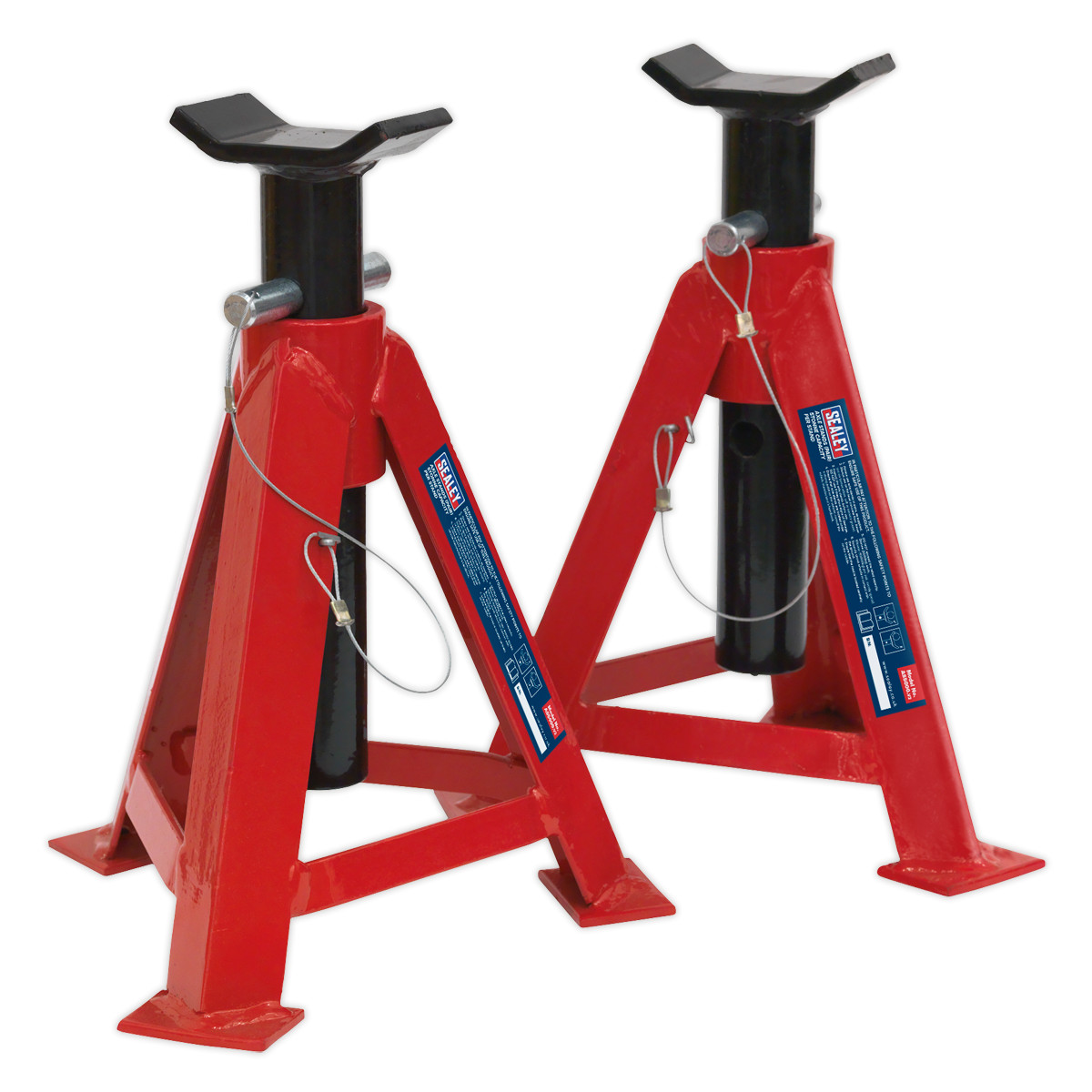 Sealey AS5000 Axle Stands (Pair) 5tonne Capacity per Stand