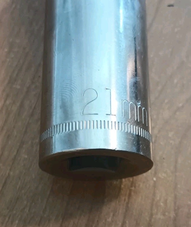 Craftsman 21mm Deep Socket 1/2″ Drive 12 Point G Series 44447 Made in USA