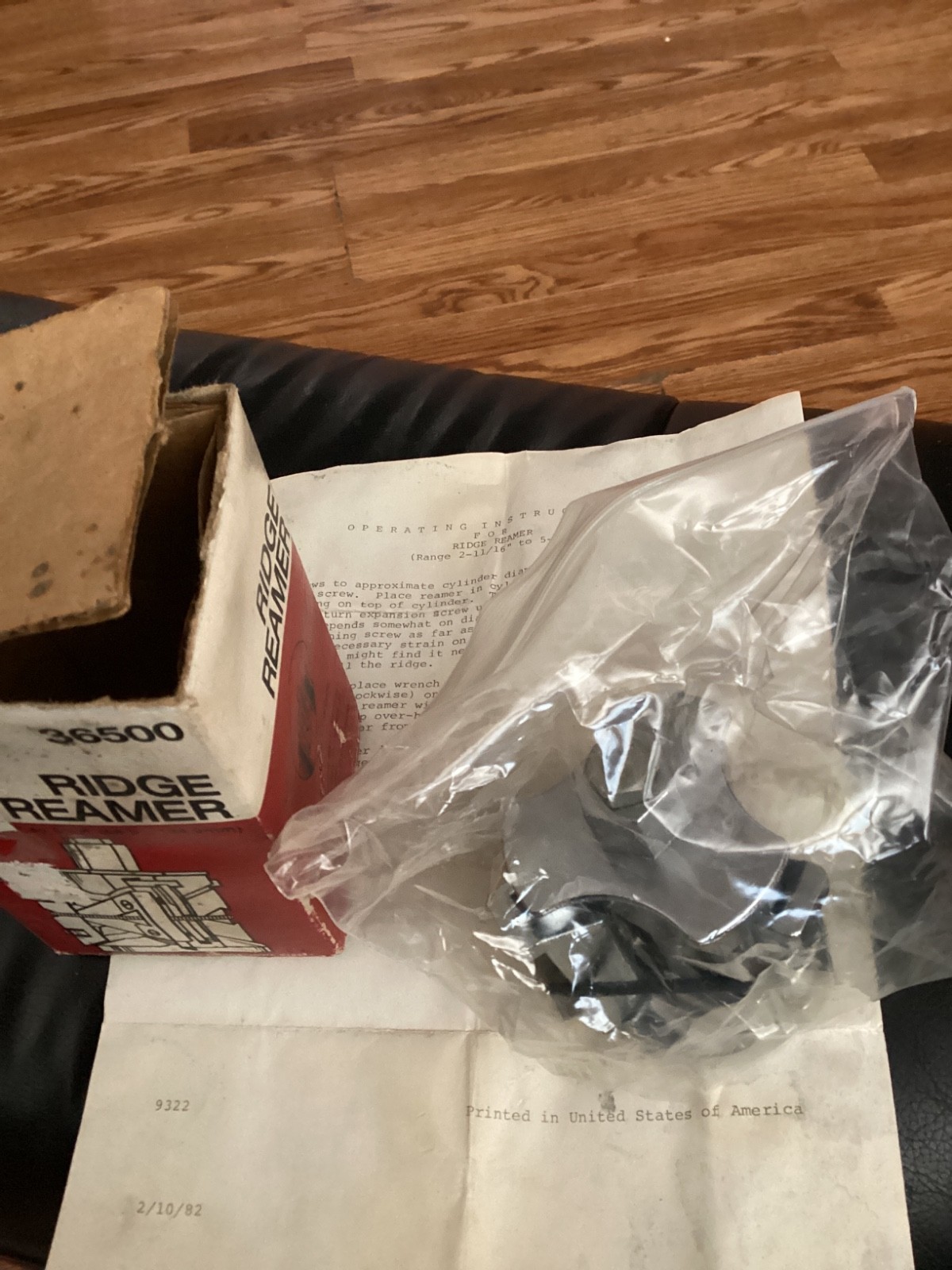 Lisle 36500 RR50C Ridge Reamer Tool In Box With Instruction