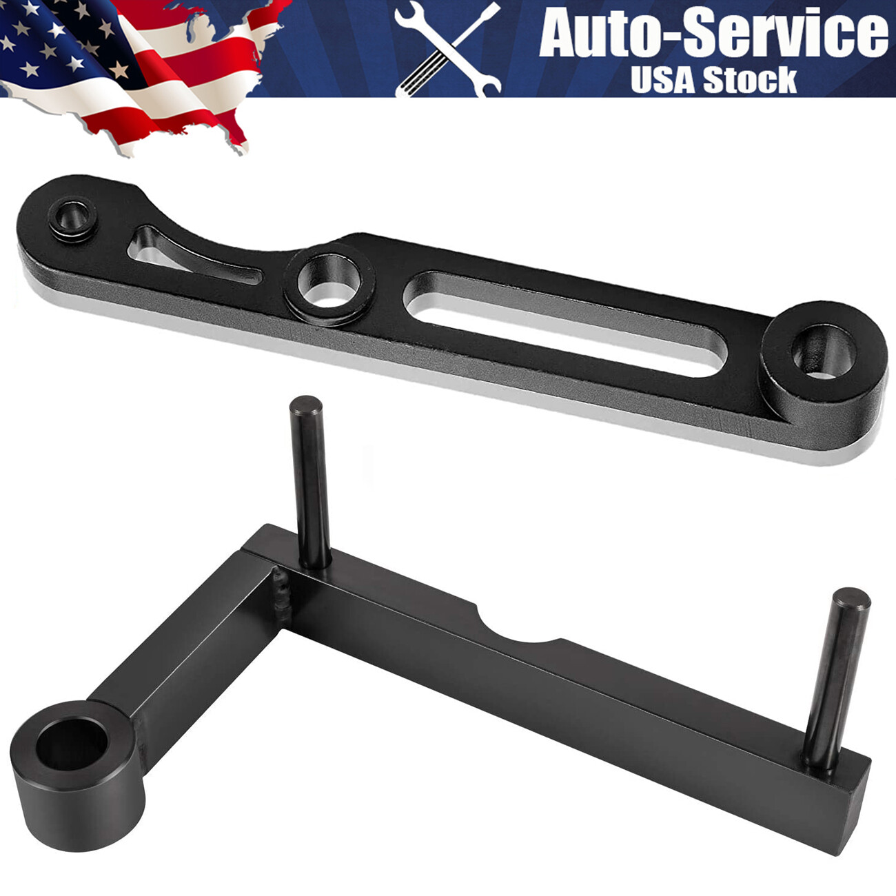 Idler 3 Cantilever J-47487 & Crankshaft TDC Locating Tool for Detroit DD13 DD15