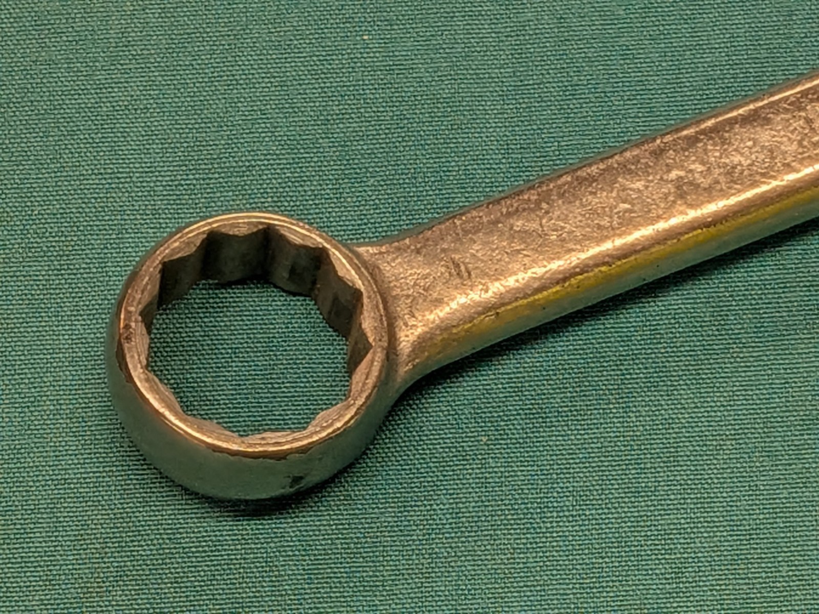 Vintage Armstrong Armaloy 7033-C Double Box End Wrench 12 Point 1” & 15/16”- USA
