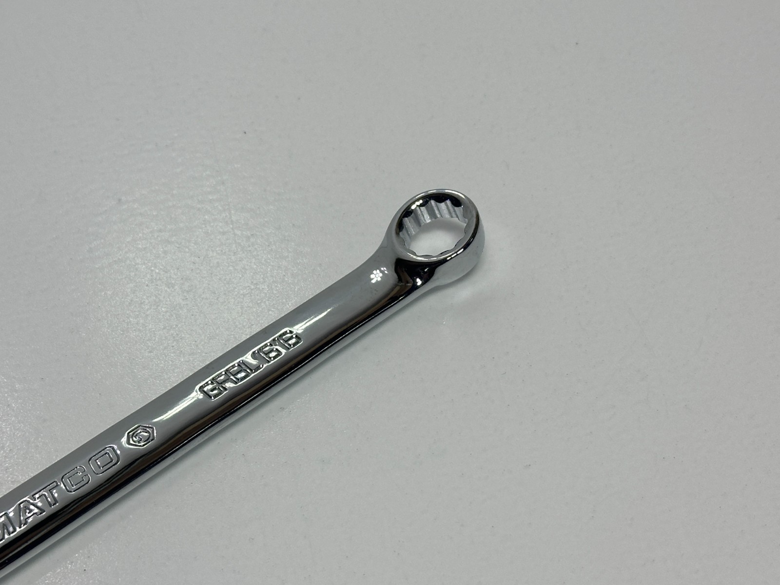 🇺🇸 Matco Tools USA GRBL1616 SAE 1/2″ Ratcheting Double Box End Wrench, NOS