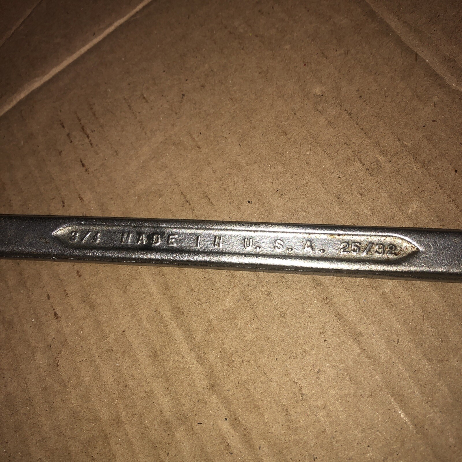 VintAge USA No. 914 3/4in. X 25/32in. Double Box End Offset Wrench Forged Steel