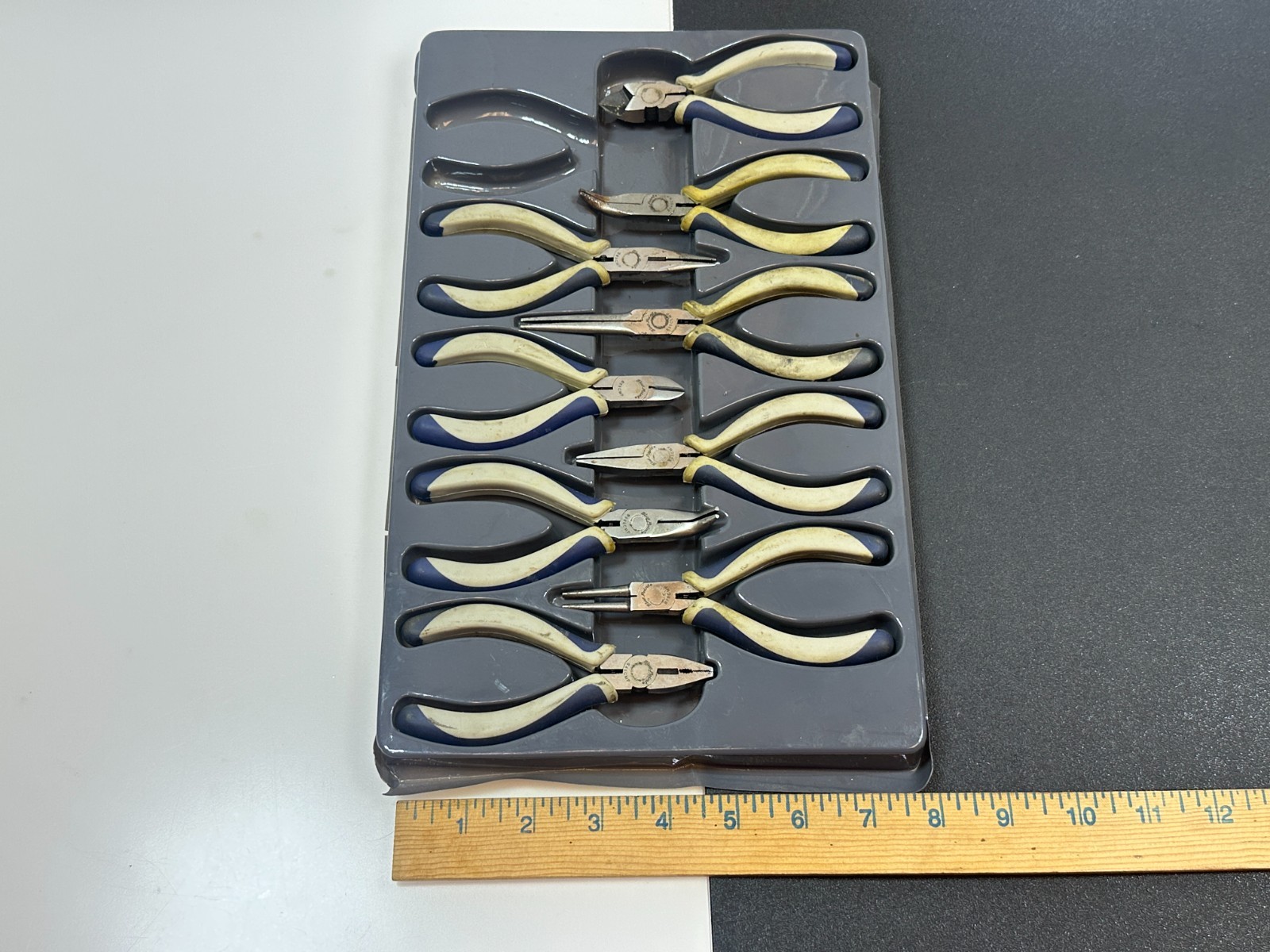 Blue-Point Tools BMPL1000 9pc Soft Grip Precision Mini Pliers And Cutters Set