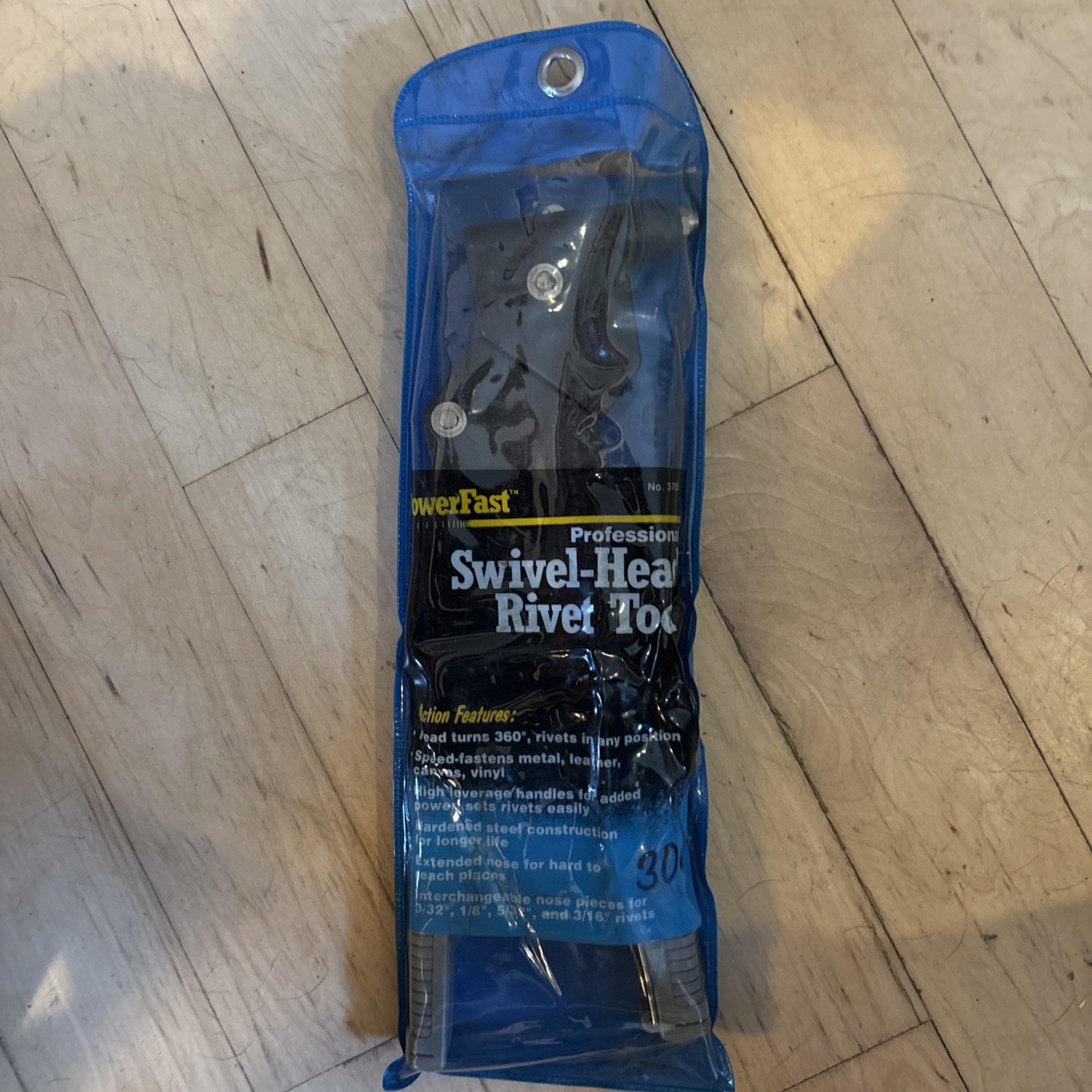Power Fast Swivel Head Rivet Tool