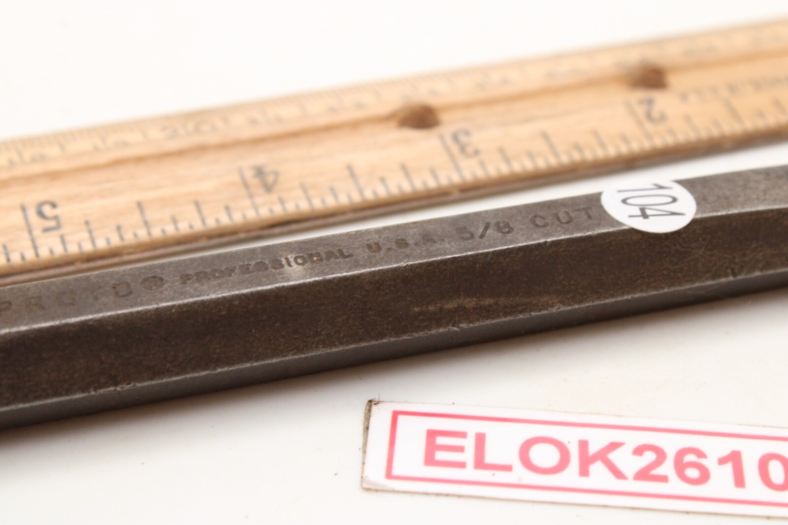 Proto Professional 86A 1/2″ Cold Chisel Modified Tip 6″ in Length USA