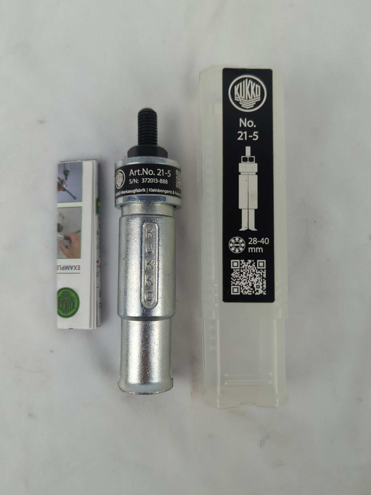 KUKKO 21-5 2-shell internal extractor 28-40 mm New