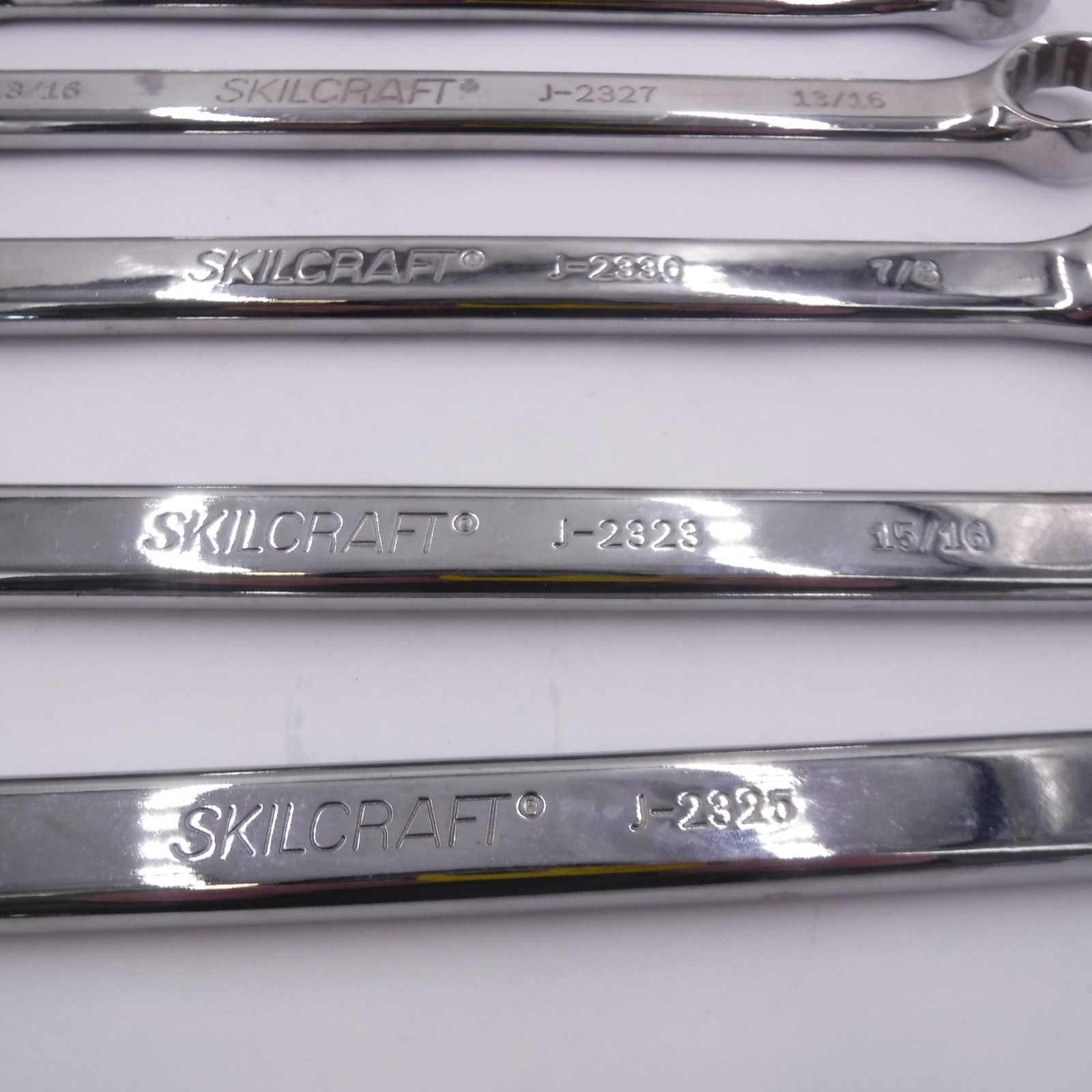 8 Piece Skilcraft Pro Grade Combination Wrench Set See Desc
