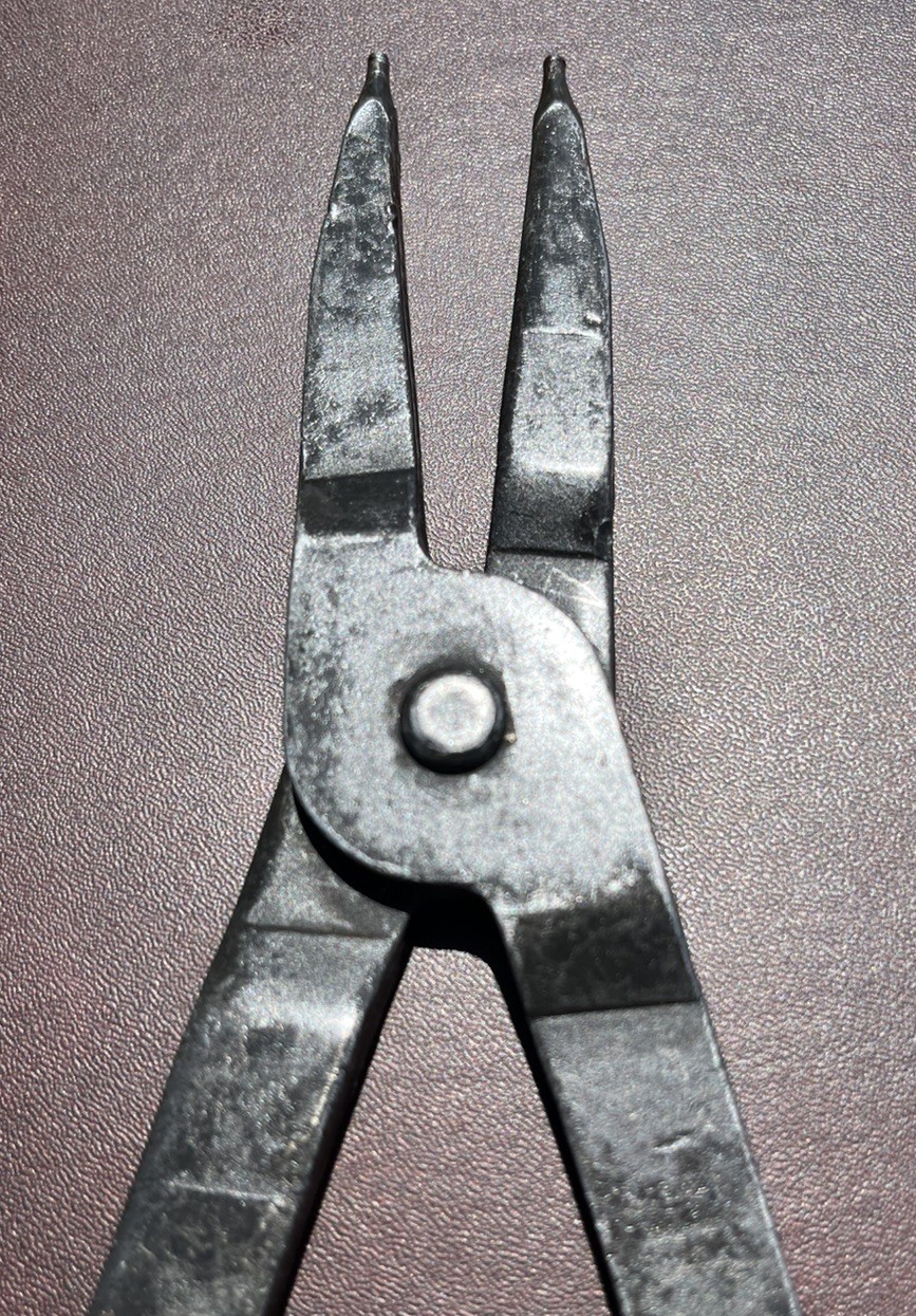 PROTO 9in RETAINING RING 394 PLIERS STRAIGHT FIXED TIP INTERNAL