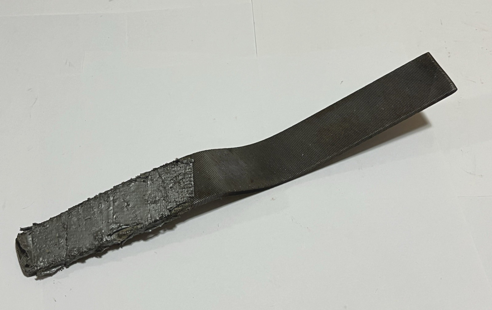 Vintage Slapper File Coarse Flat Curved Auto Body Repair Spoon Dolly 12″ Long