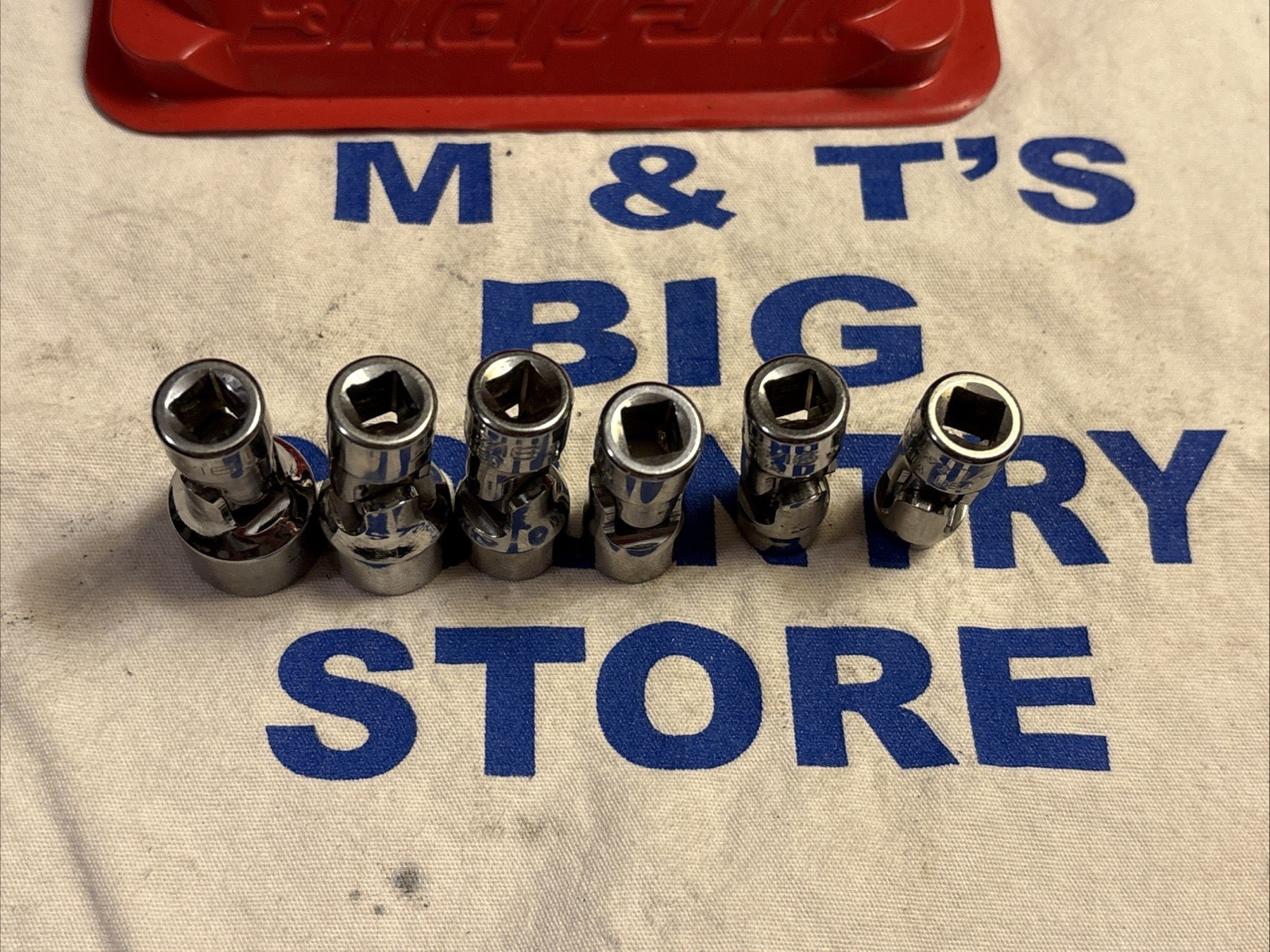 Snap-on 1/4″ Drive Shallow Universal Socket Set (1/4, 5/16, 3/8-9/16″) 106TMUSA