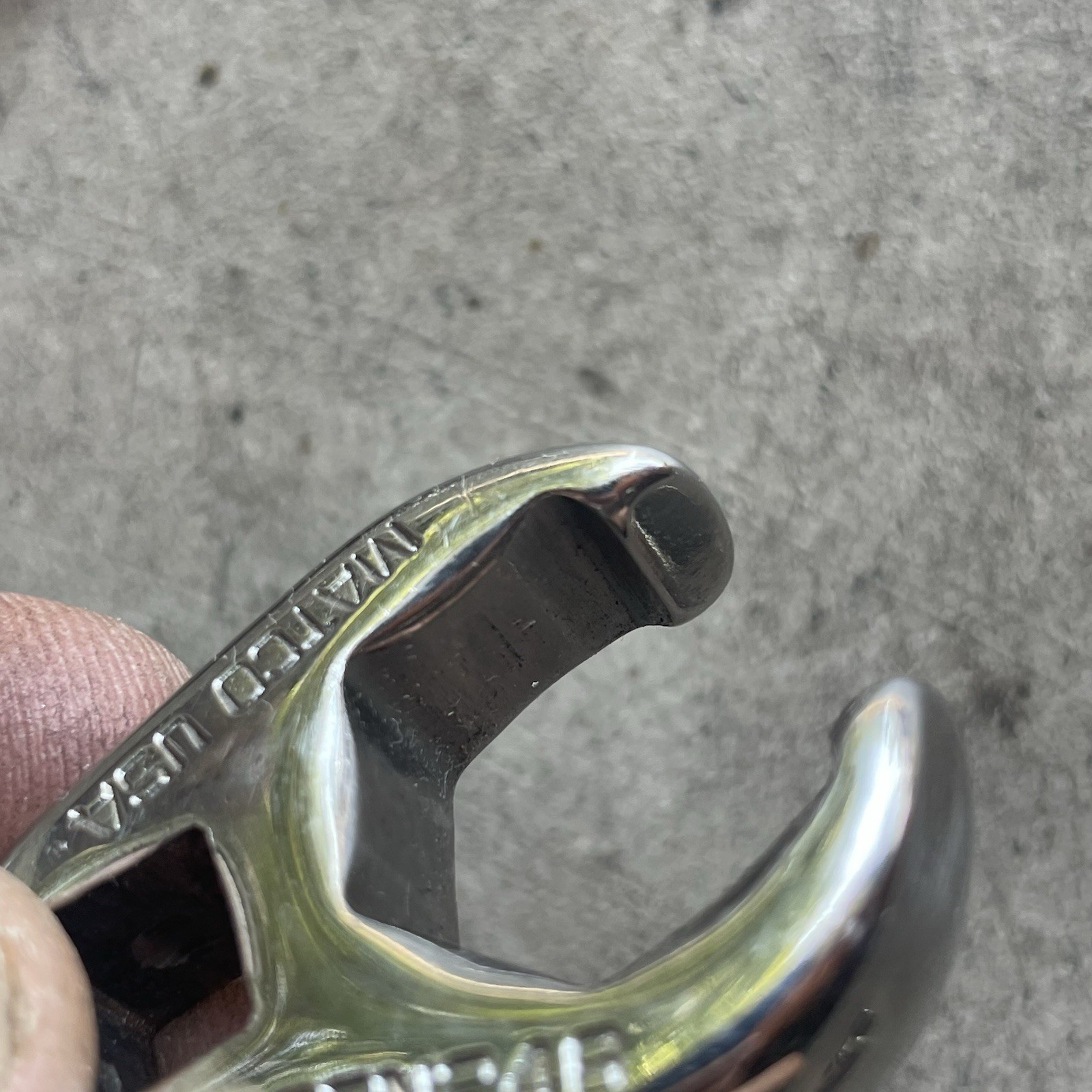 Matco Tools 5pc 3/8″ Drive SAE Crowfoot Wrench Set 1/2″- 1″ USED