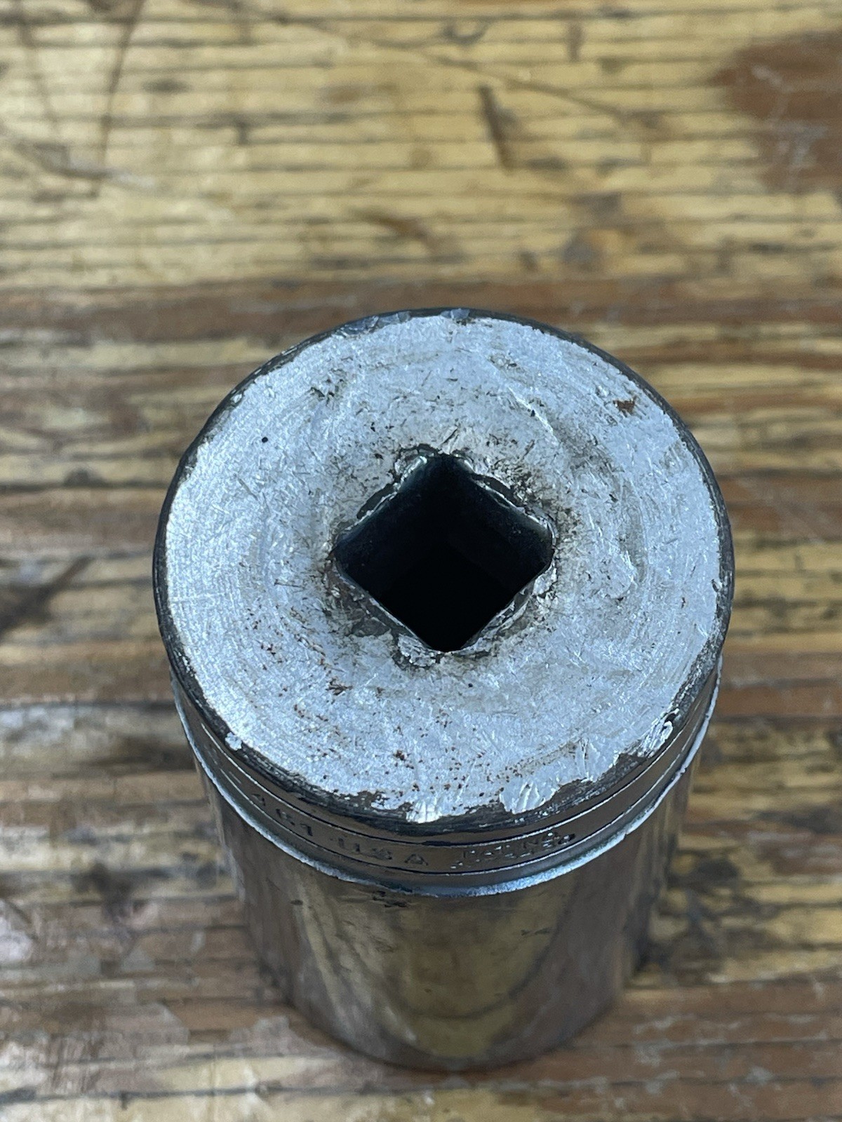 Vintage SNAP ON S461 – 1/2″ Dr 12pt SAE Deep Socket, 1-7/16″