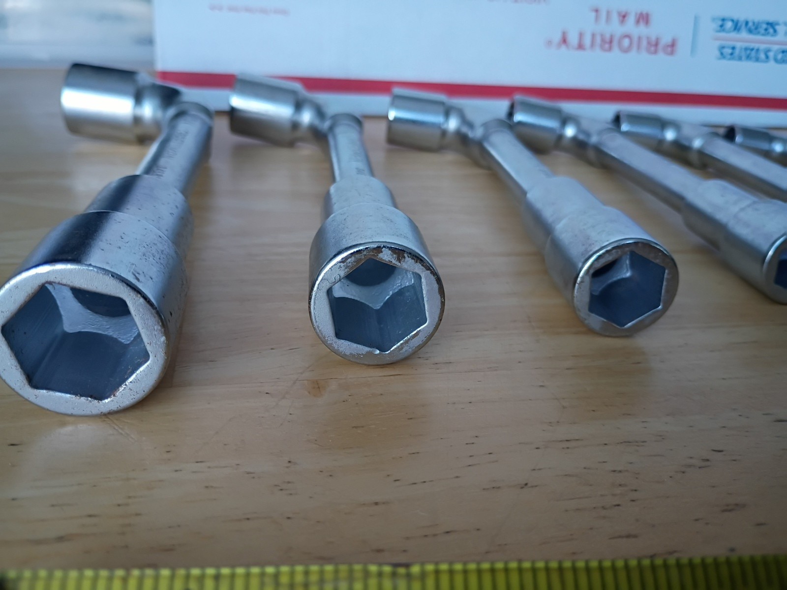 Craftsman Professional Angled Socket Wrench Set, 6pt / 12pt, France 34689