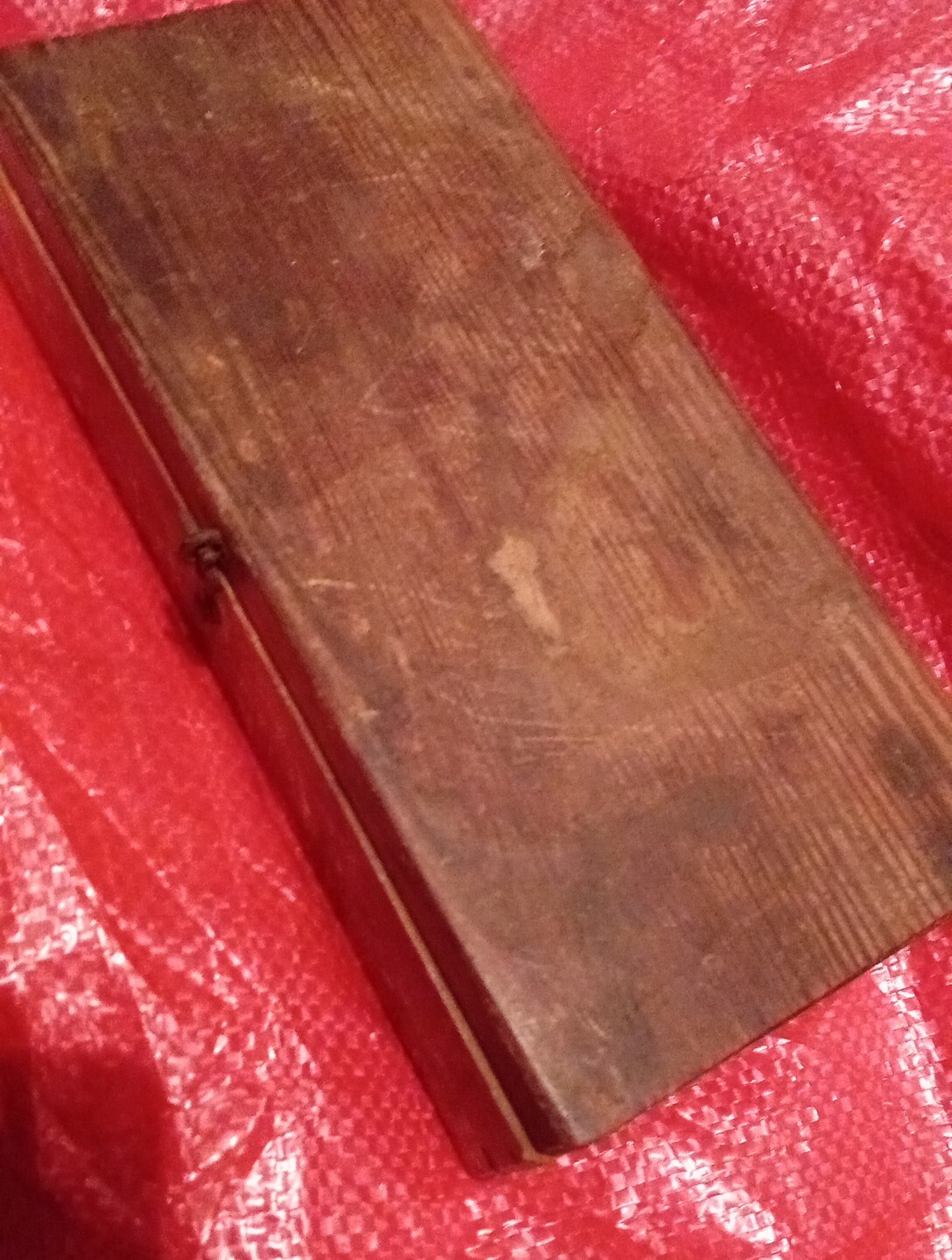 VINTAGE ODDITTY RARISH RATCHET SET WOODEN CASED BILLING TOOL COMPANY C/D good