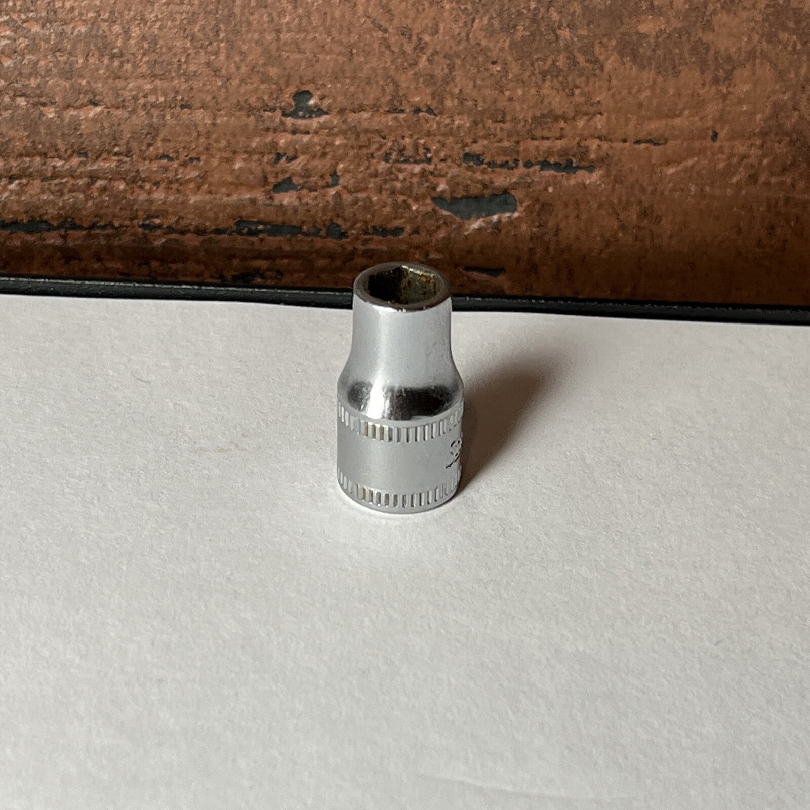 Snap On 1/4″ Drive 6mm Shallow 6pt Metric Socket TMM6 6 MM