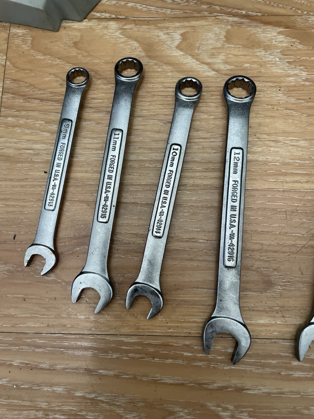 Craftsman 8 Piece 12 Point Combination Metric Box End Wrench Set Free Shipping