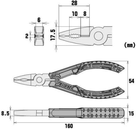 Professional 6.25″ Screw Extractor Pliers – Fast, Efficient, Lightweight Tool