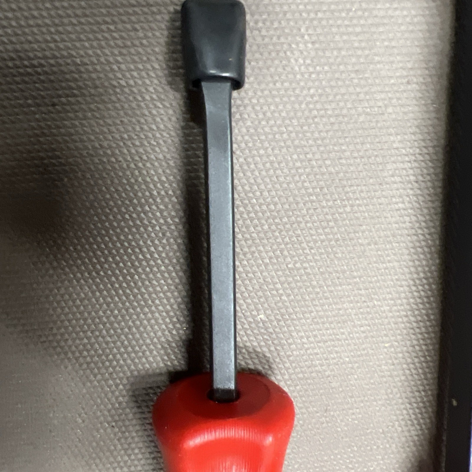 2Piece Set Snap-on USA Red Handle Striking Pry Bar SPBS18A SPBS8A