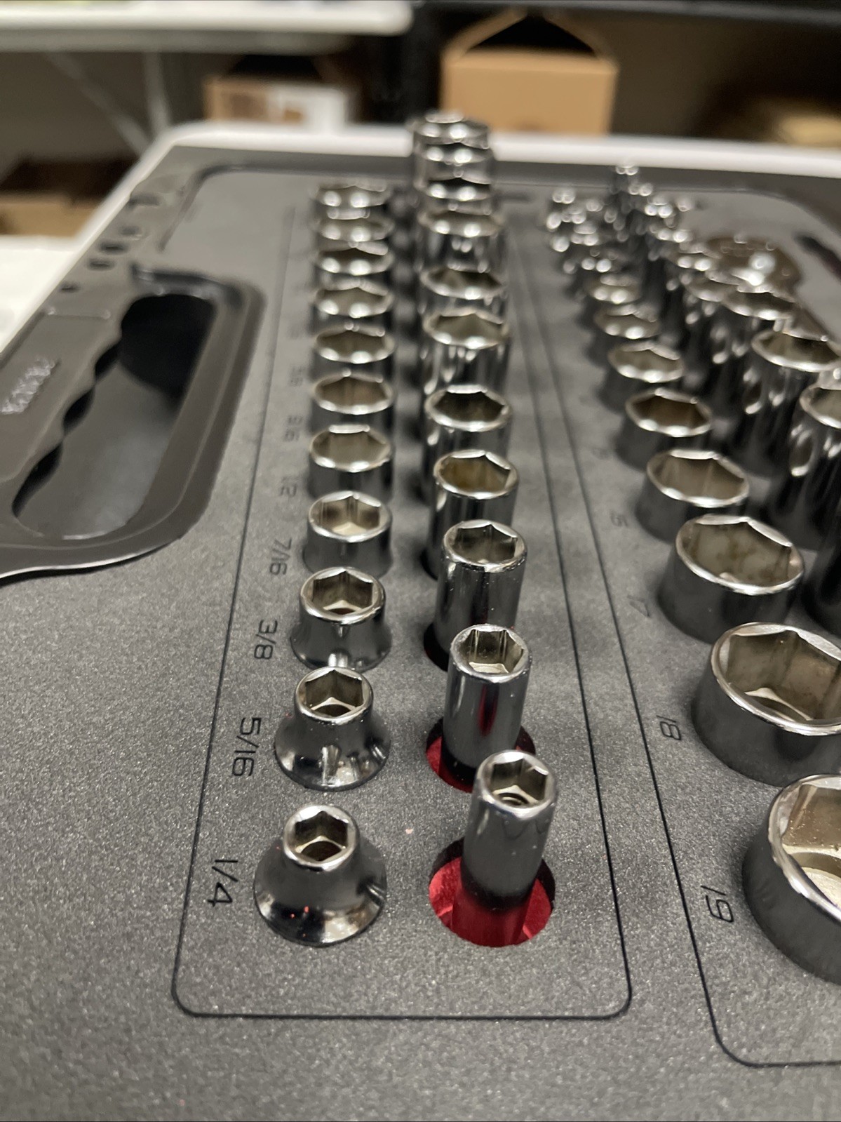 Snap On 51 pc 3/8″ Drive 6 Point Metric SAE General Service Set 251FSMBFR NEW